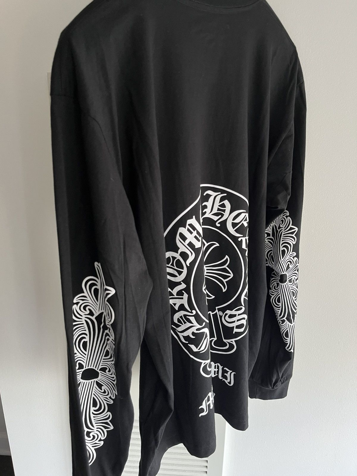 Chrome Hearts Brand NEW Chrome Hearts Miami Logo Shirt Long Sleeve Size US XL / EU 56 / 4 - 19 Thumbnail
