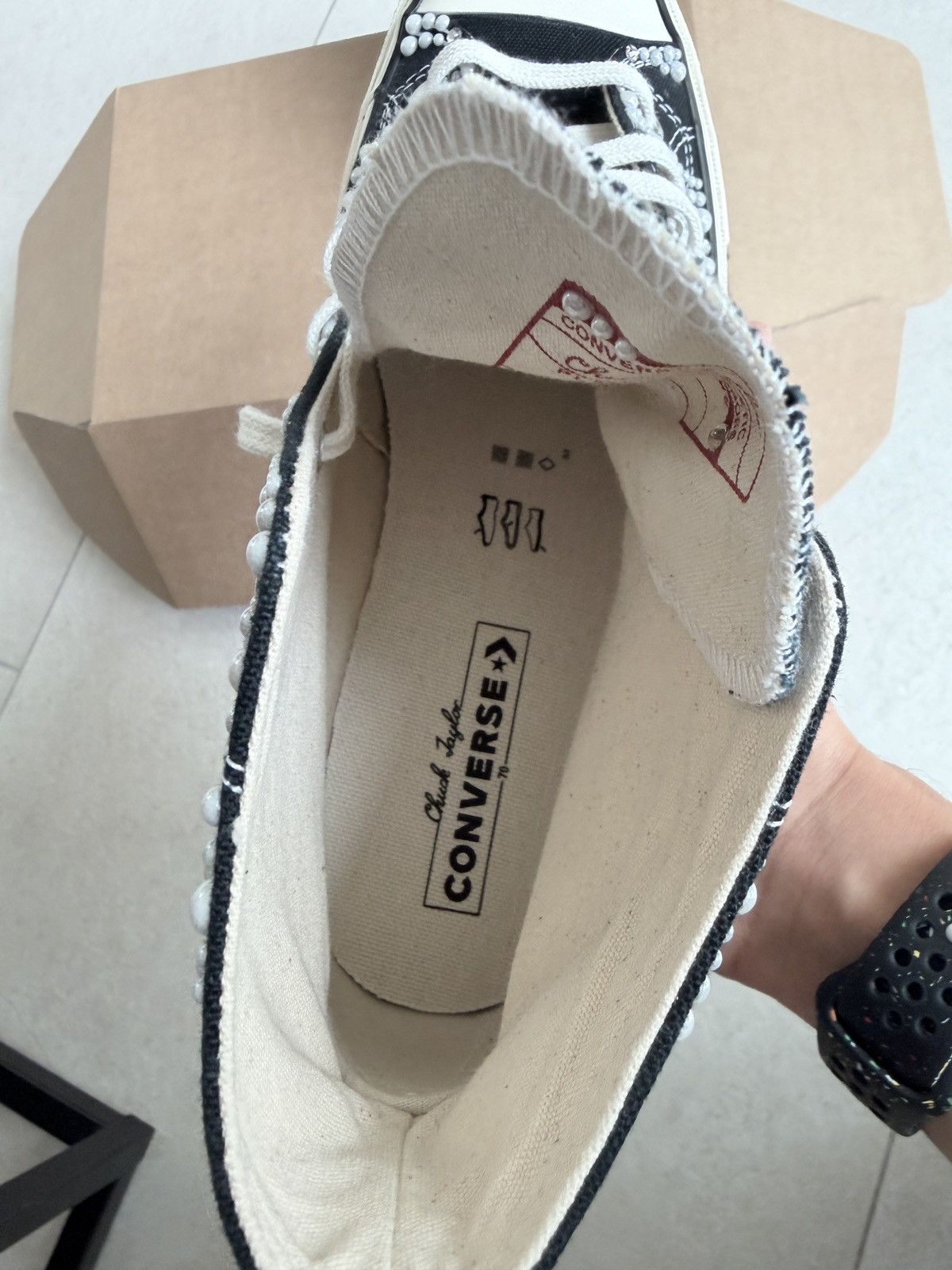 Other Converse chuck taylor custom made pearls Size US 9 / EU 42 - 9 Thumbnail