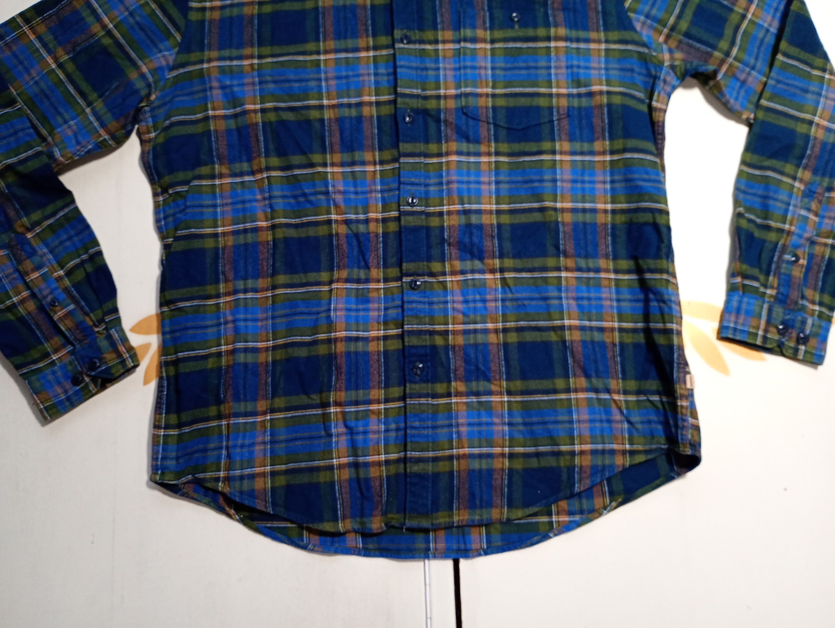 Barbour Barbour Castleford Checkered Flannel Shirt Size US L / EU 52-54 / 3 - 3 Thumbnail
