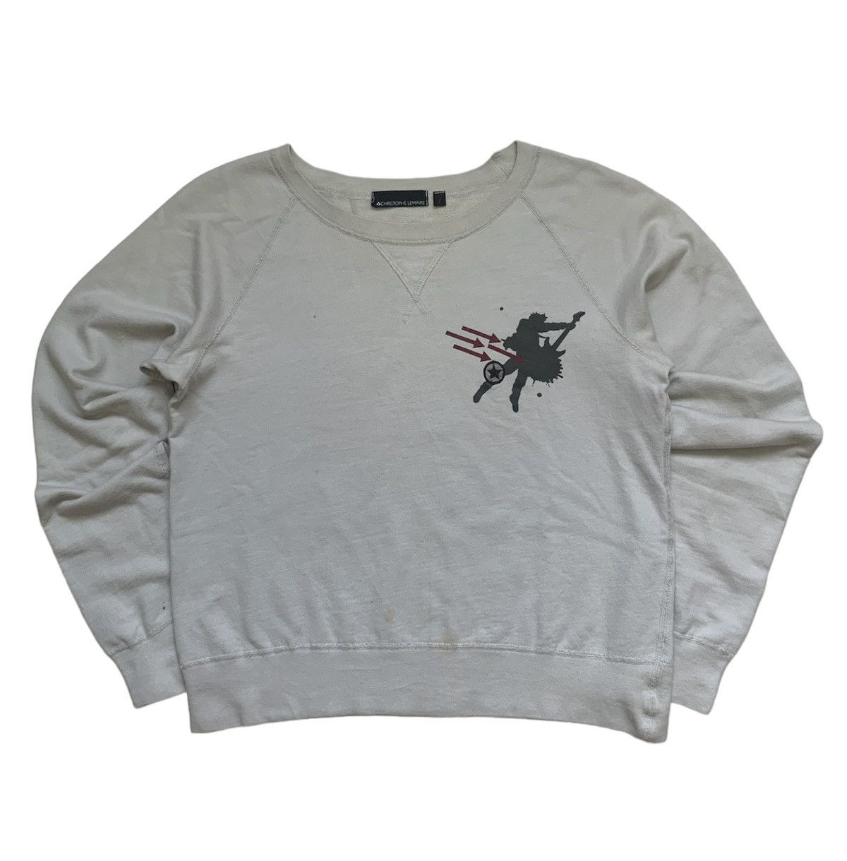 image of Christophe Lemaire Sweatshirt in Off White, Women's (Size XS)