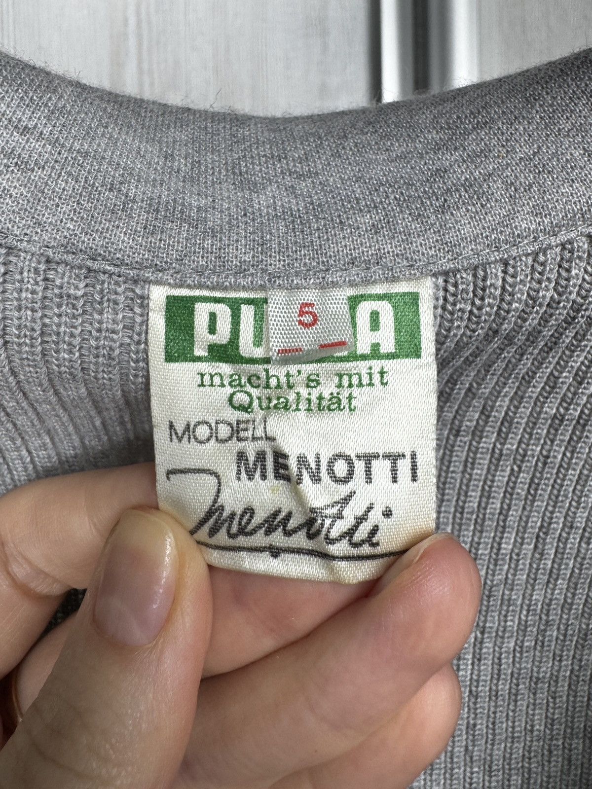 Puma Puma vintage 60s 70s Menotti BMW Schnitzer Team Cardigan 5 Size US S / EU 44-46 / 1 - 10 Thumbnail