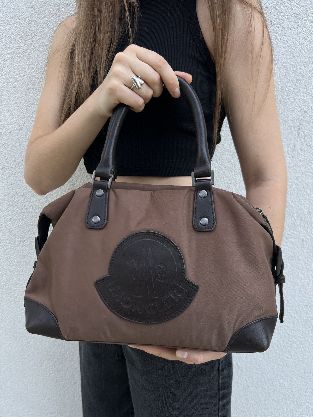 Moncler Vintage Moncler Hand Bag Size ONE SIZE - 1 Thumbnail