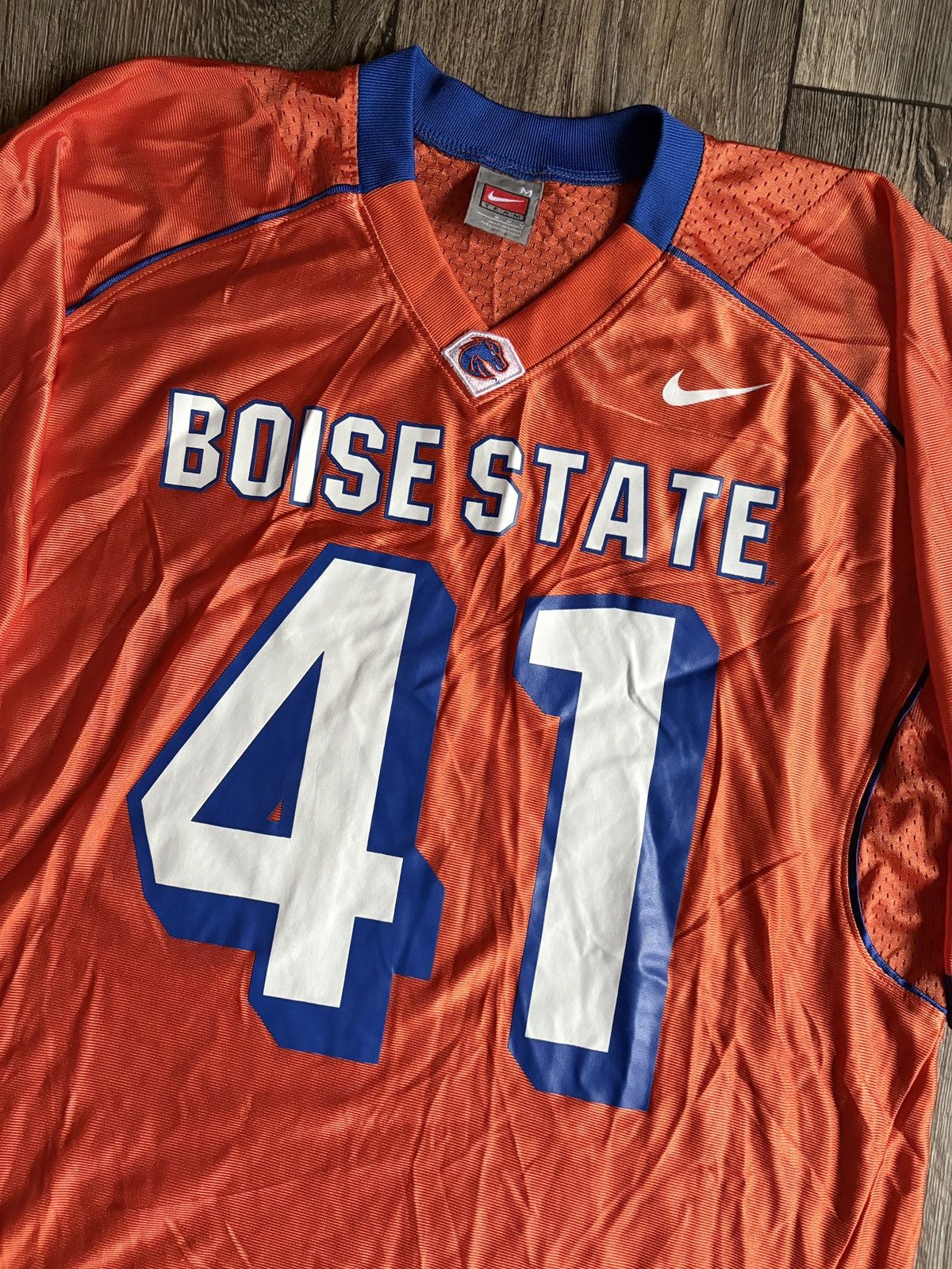 Nike 2000s Nike Vintage Boise State NCAA Jersey Player Issue Size US M / EU 48-50 / 2 - 2 Thumbnail