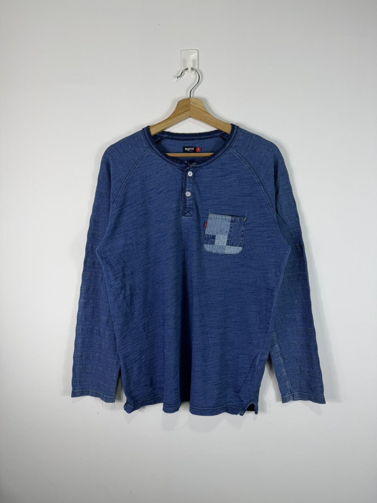 GRN GRN Japan Denim Tee Size US L / EU 52-54 / 3 - 1 Thumbnail