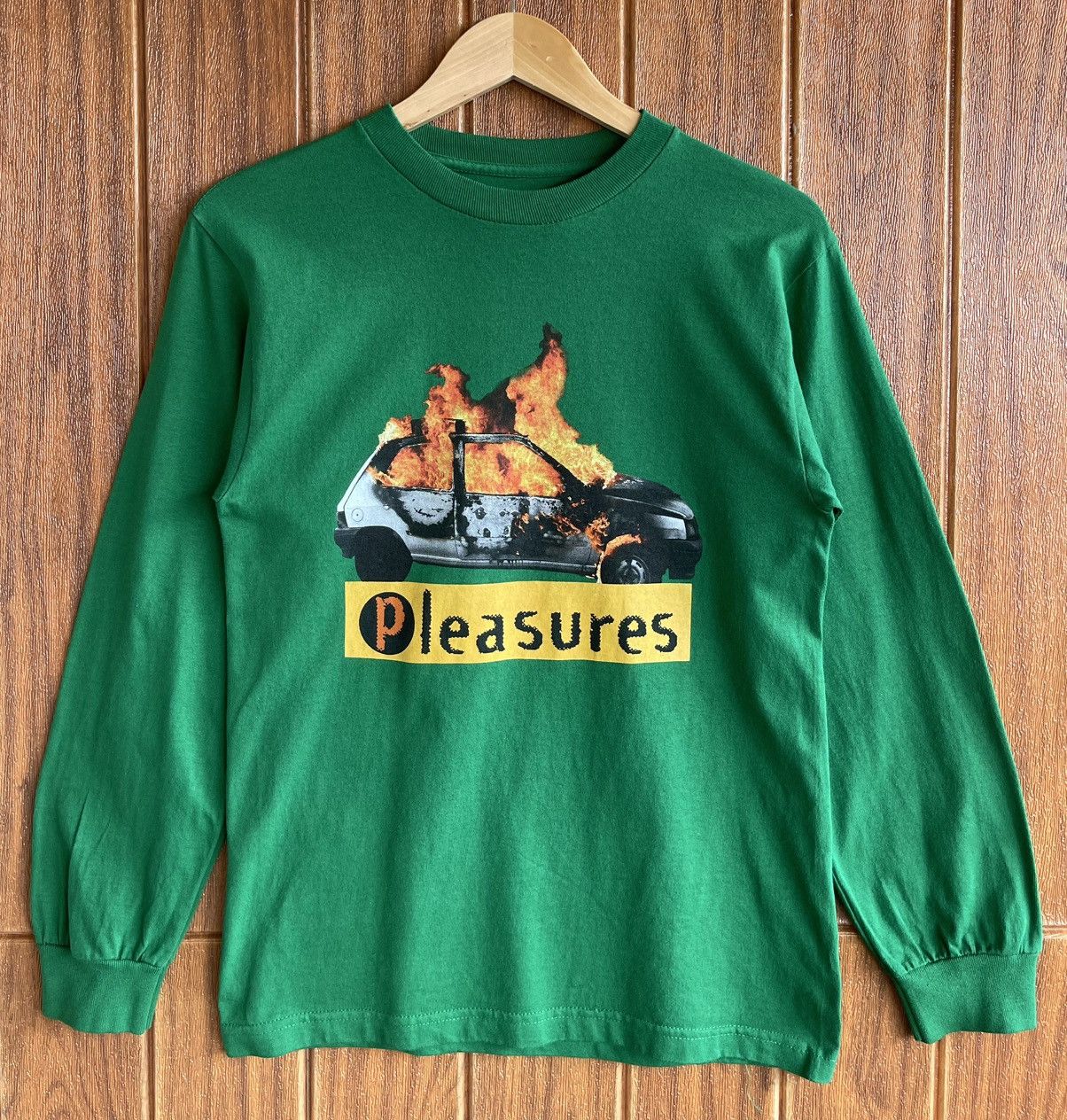 Pleasures Hype🔥PLEASURES🔥Graphic Long Sleeve Tee Size US S / EU 44-46 / 1 - 1 Thumbnail