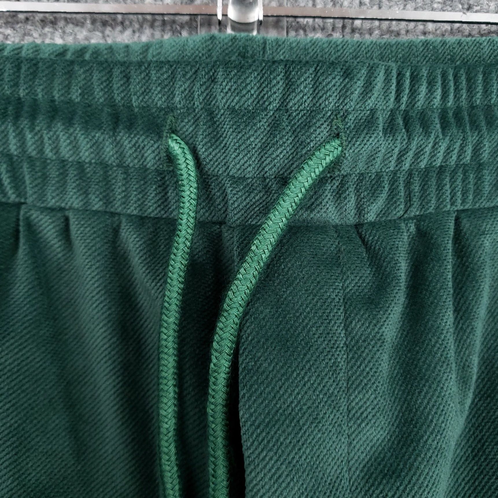 Shein Shein Womens XL Green Jogger Pants - Drawstring, Tapered, 100% Polyester, Active Training & Gym, Breathable, Pockets Size 24" / US 00 / IT 34 - 5 Thumbnail
