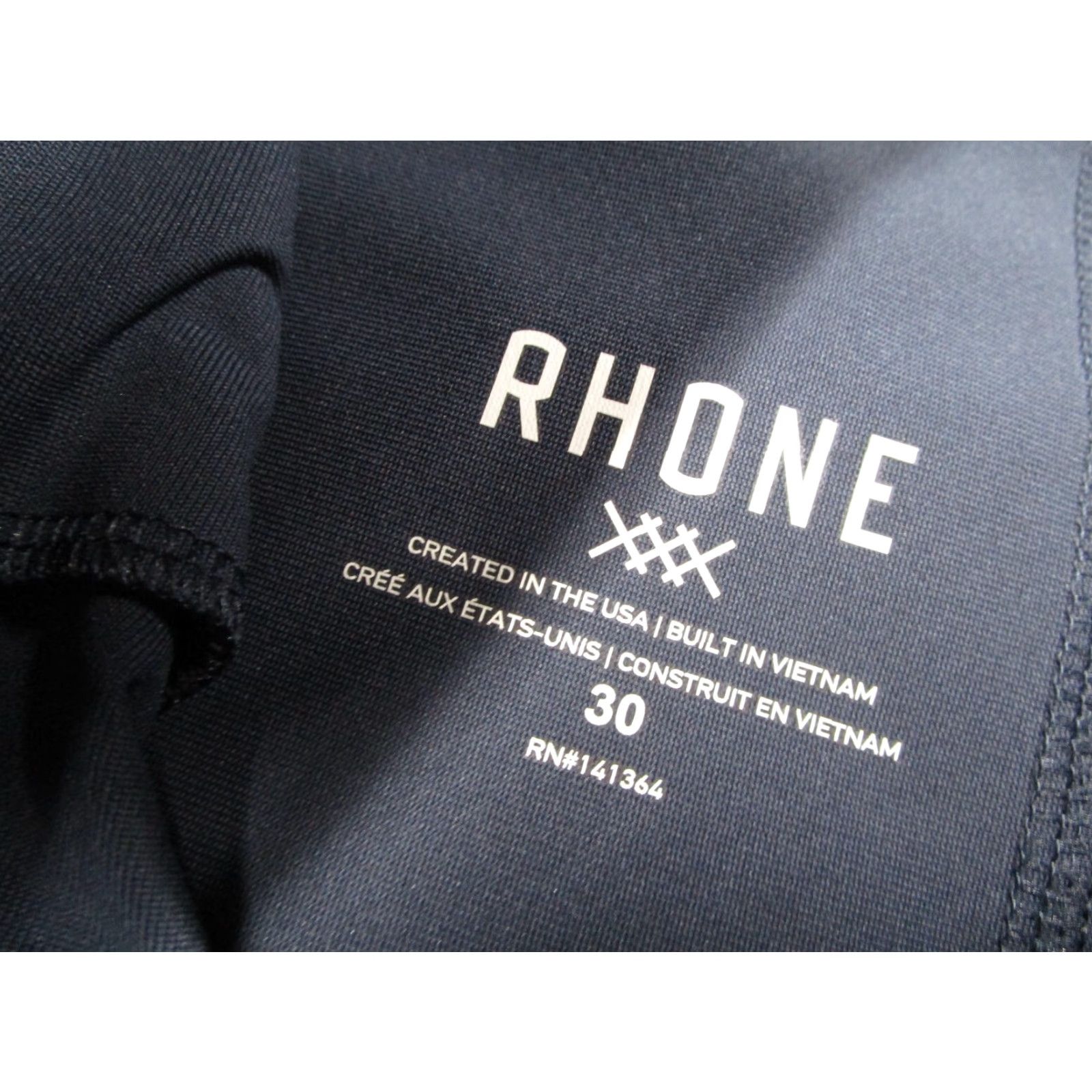 Rhone Rhone Mens 30 Blue Commuter 8" Flat Front Walk Golf Travel Casual Shorts Size US 30 / EU 46 - 2 Thumbnail