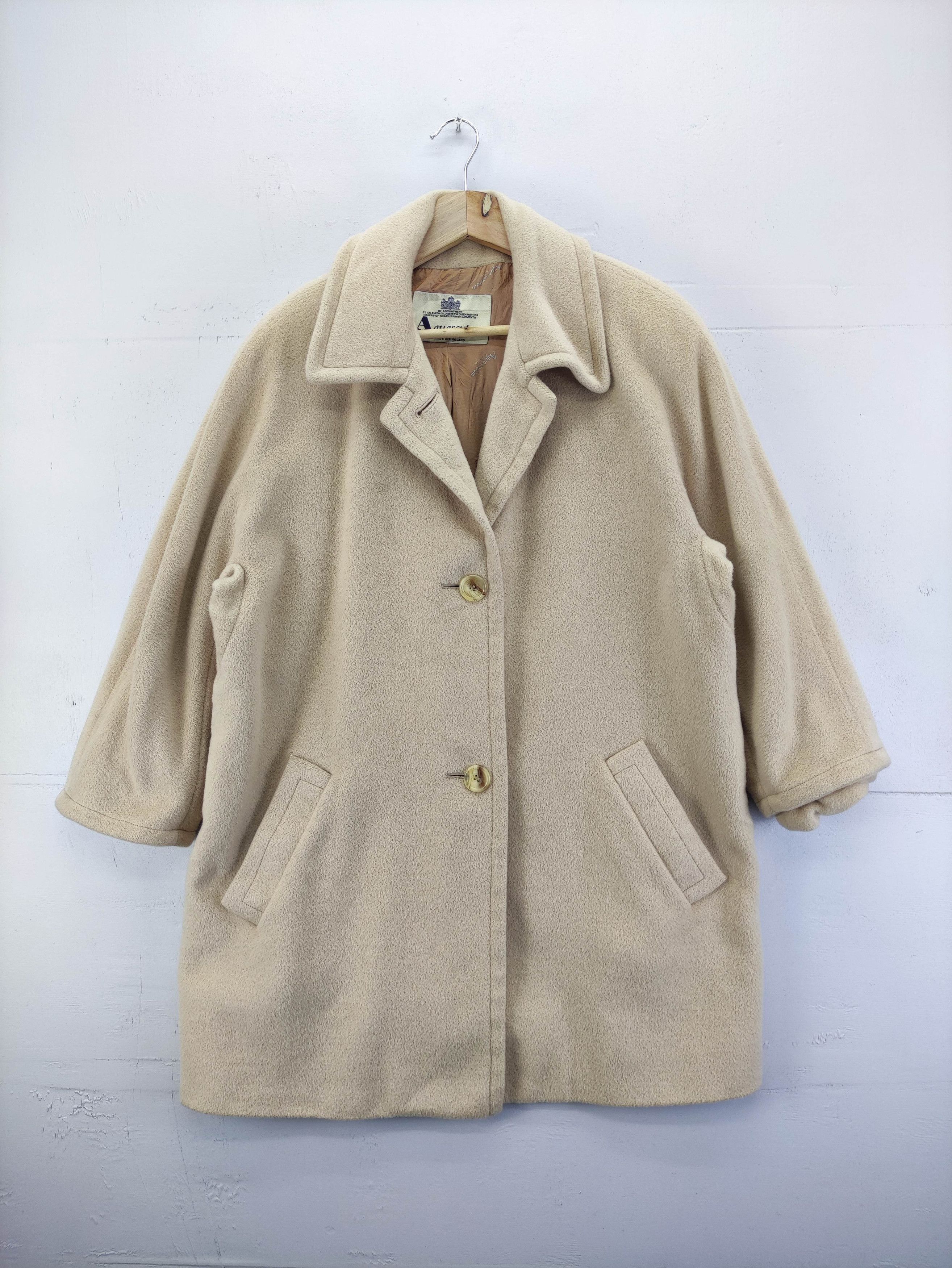 Aquascutum Vintage Aquascutum Wool Coat Jacket Size L / US 10 / IT 46 - 1 Thumbnail