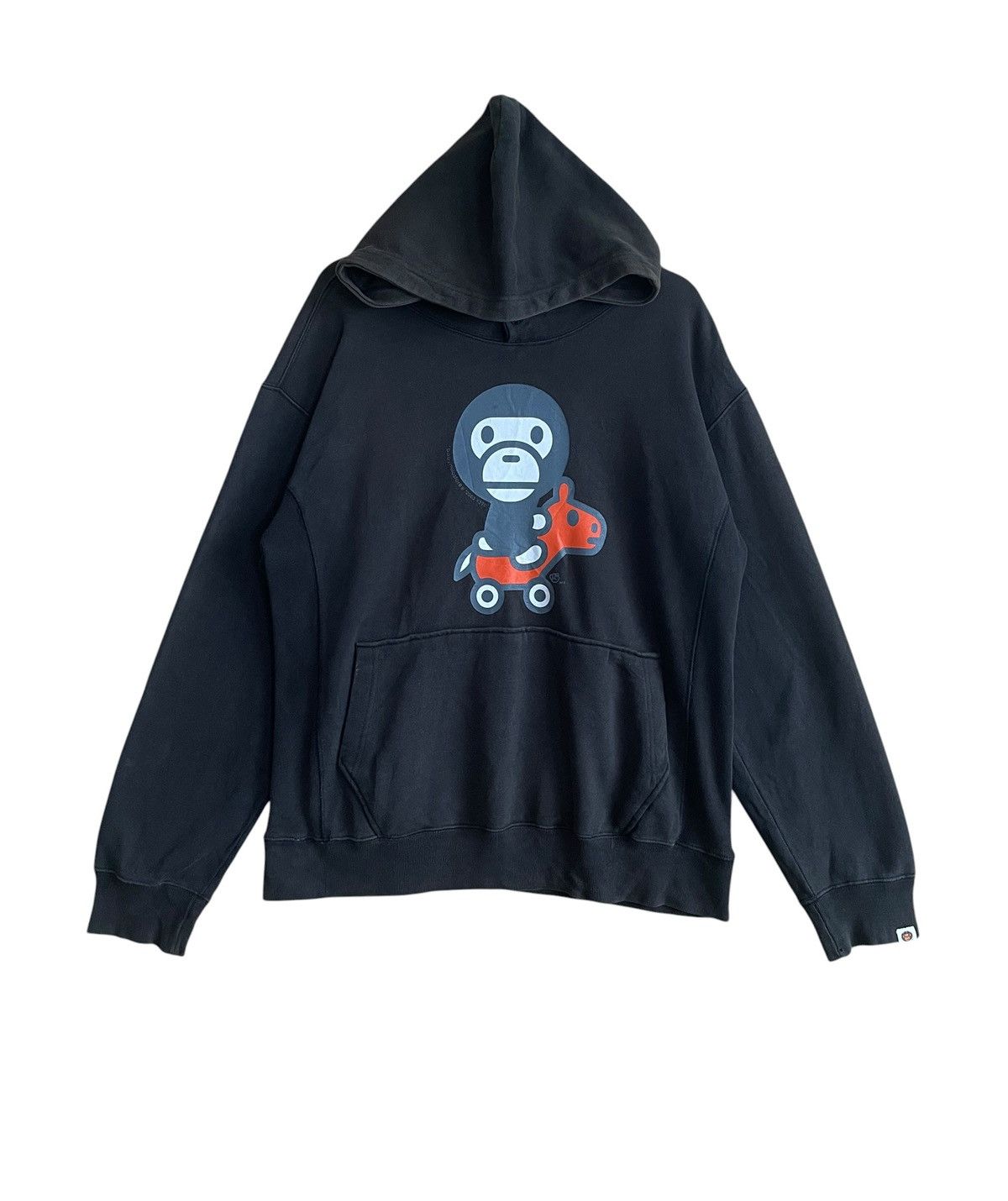 Bape Rare Vintage Bathing Ape Baby Milo Sweatshirt Hoodie 2003s Size US L / EU 52-54 / 3 - 1 Thumbnail