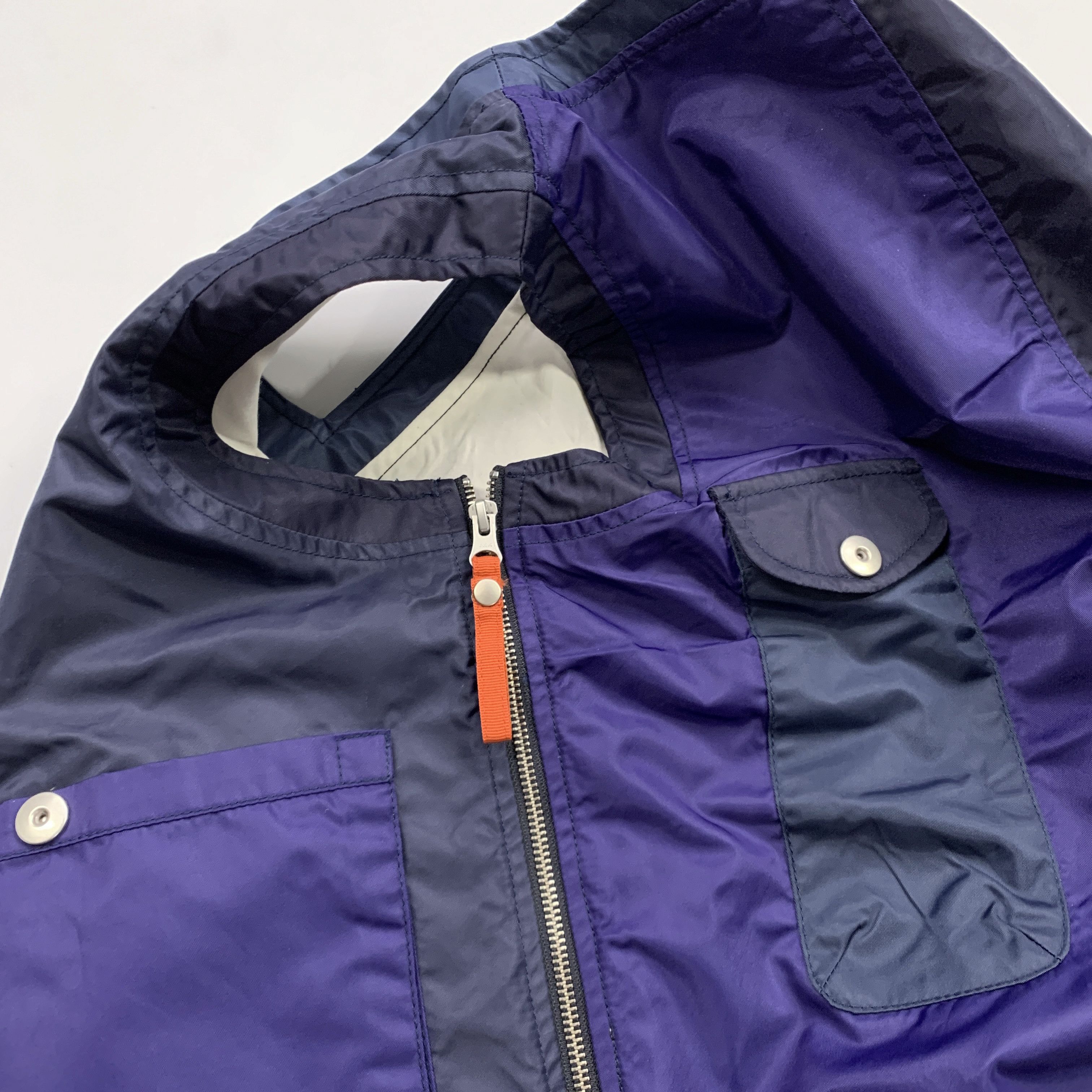 Beams Plus × Engineered Garments Dip Ltd Mixed Pullover Vest (Navy) Size US M / EU 48-50 / 2 - 6 Thumbnail