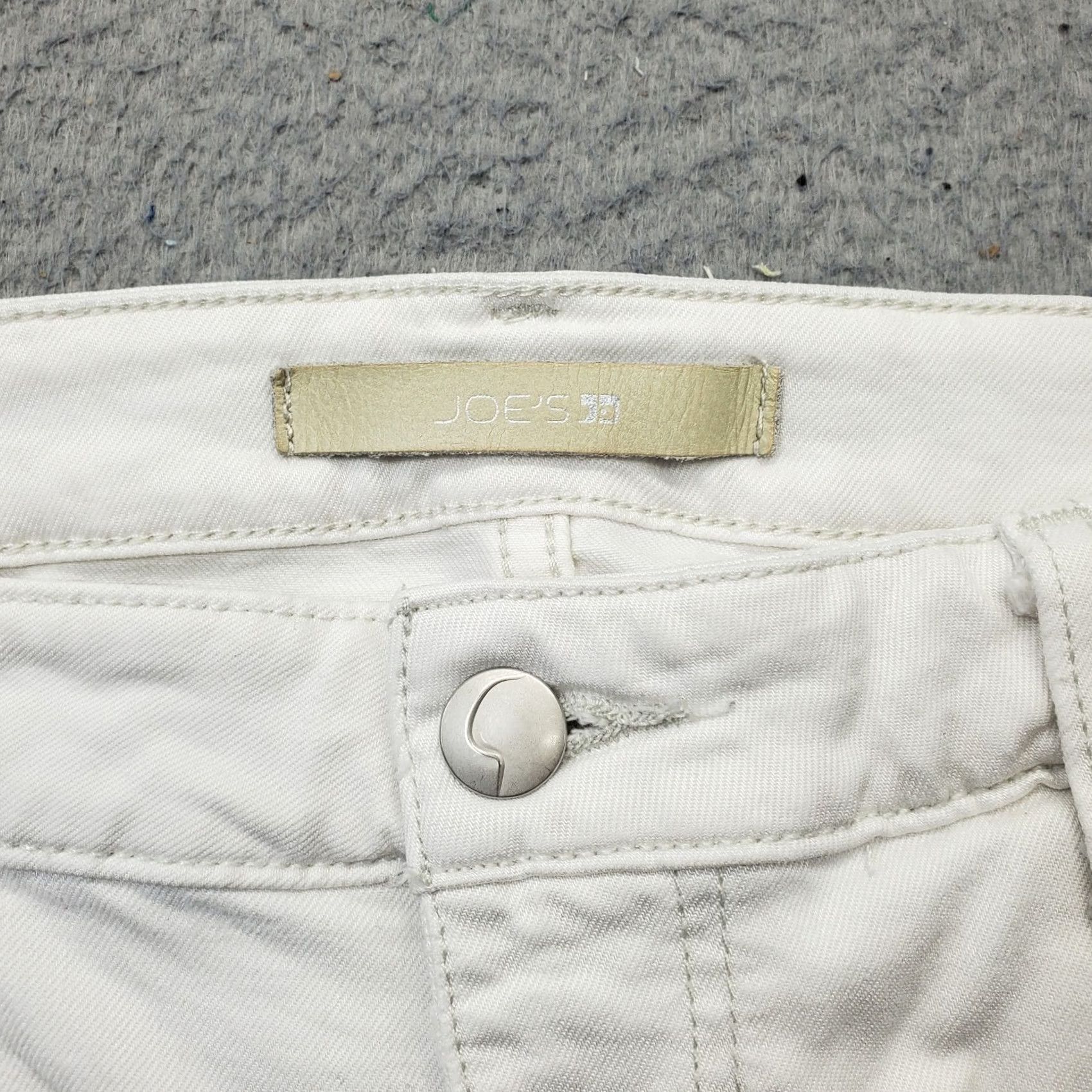Vintage Joe's Jeans Womens 30 White Denim Americana Straight Leg Streetwear Jeans Size 30" / US 8 / IT 44 - 7 Thumbnail