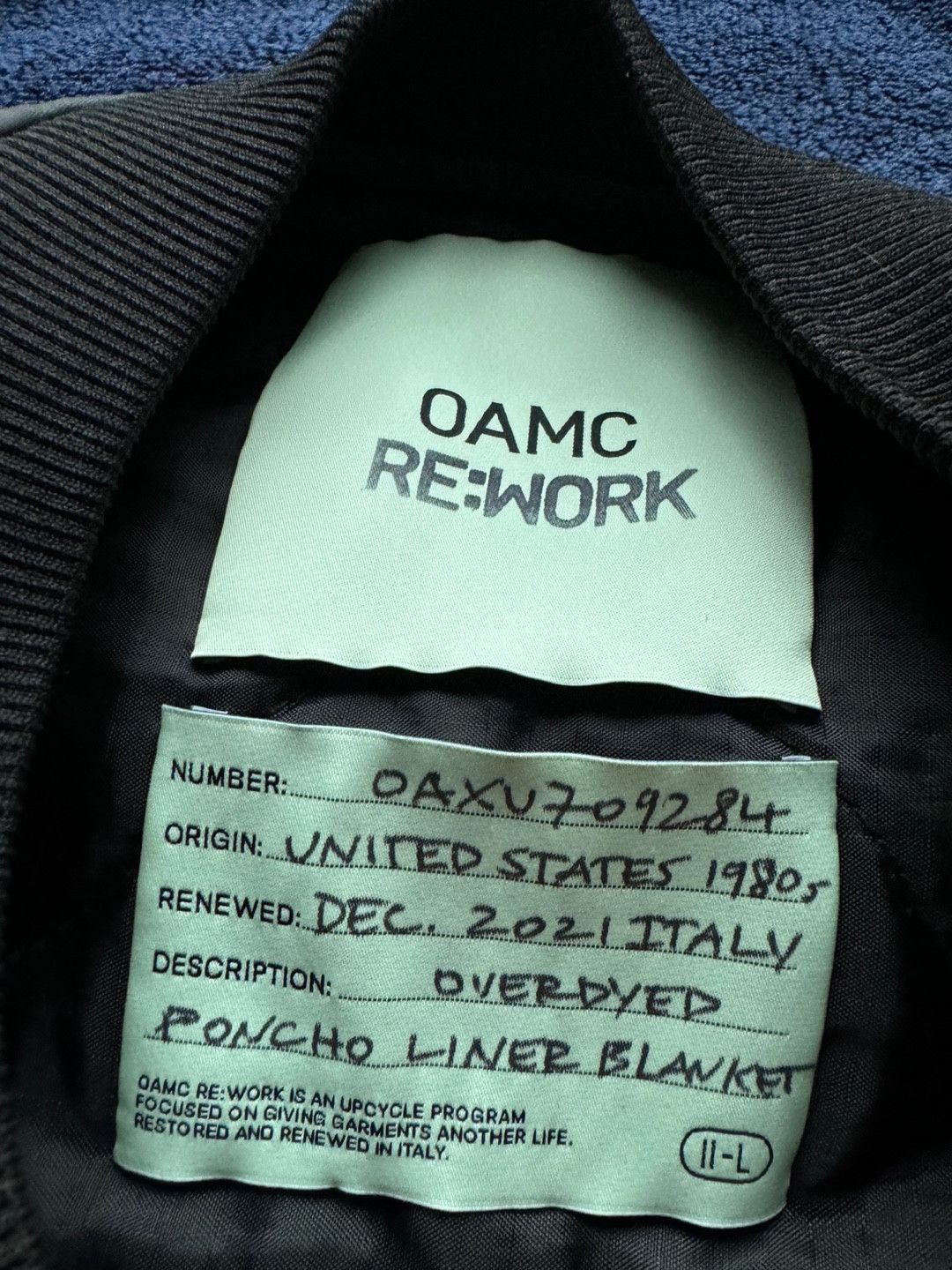 OAMC OAMC x Peacemaker Re:work Quilted Crewneck Black Jacket Size US L / EU 52-54 / 3 - 4 Thumbnail