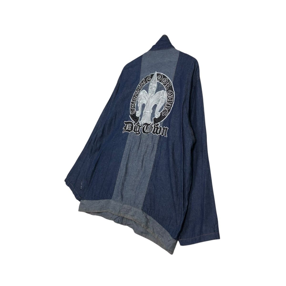 Dogtown 🔥VINTAGE DENIM ZIPPER JACKET DOGTOWN BACKHIT BIG LOGO DESIG Size US M / EU 48-50 / 2 - 12 Thumbnail