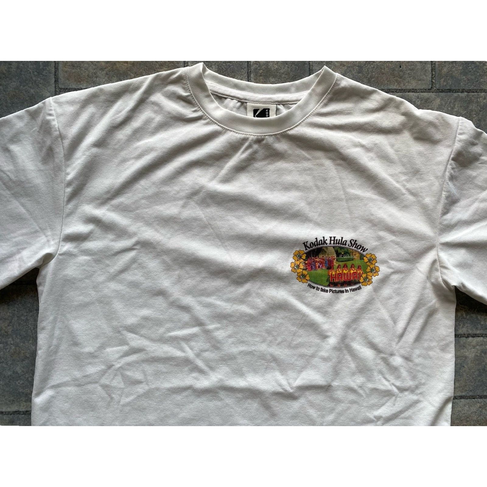 Kodak Kodak Hula Show T Shirt White Men’s Size Small Waikiki Hawaii T-Shirt Mens S White Waikiki Hawaii Vintage? Size US S / EU 44-46 / 1 - 3 Thumbnail