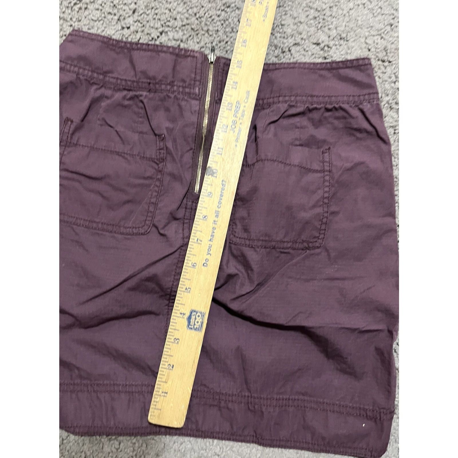 Loft LOFT Ann Taylor Womens Skirt Corduroy Mini Burgundy Burgundy Cotton 0 Size Short Classic Modern Casual Womens LOFT Skirt Size 25" / US 0 / IT 36 - 5 Thumbnail