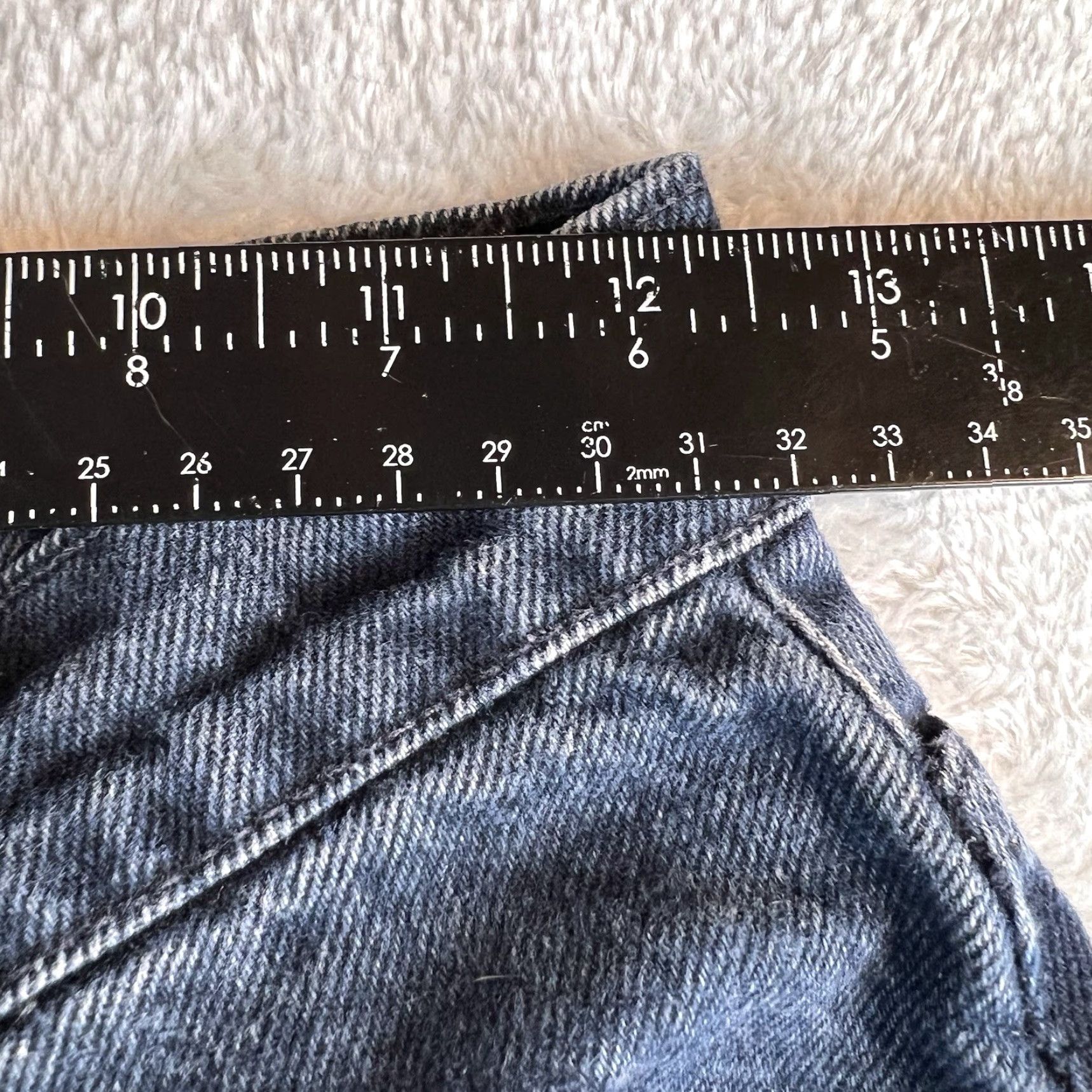 Levi's VINTAGE Levi's 512 Jeans Womens 25x30 Blue Dark Wash High Rise Tapered 90s USA Jeans Womens 25x30 Blue Dark Wash Levi's 512 90s USA Size 42" / US 20 - 3 Thumbnail