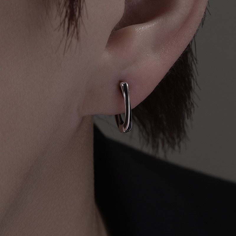 Jewelry × Sterling Silver Rare Earrings Gothic Punk Chrome Jewelry Spike One pairs Size ONE SIZE - 5 Thumbnail