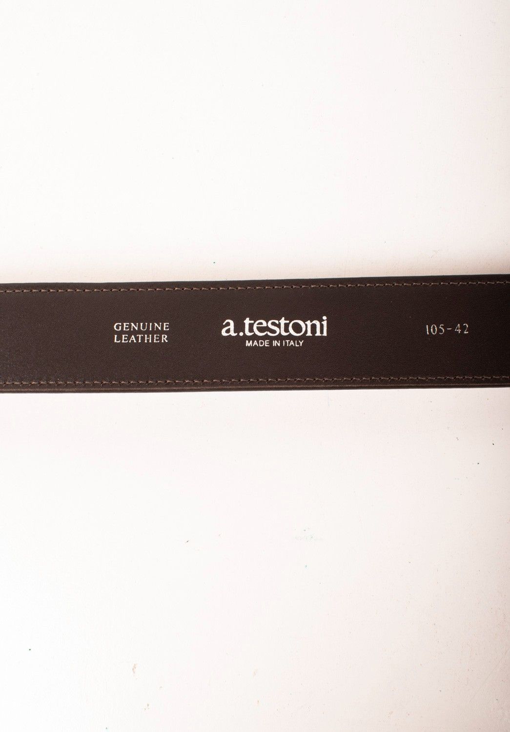 Testoni A.Testoni Men Leather Belt Size L Size 38 - 5 Thumbnail