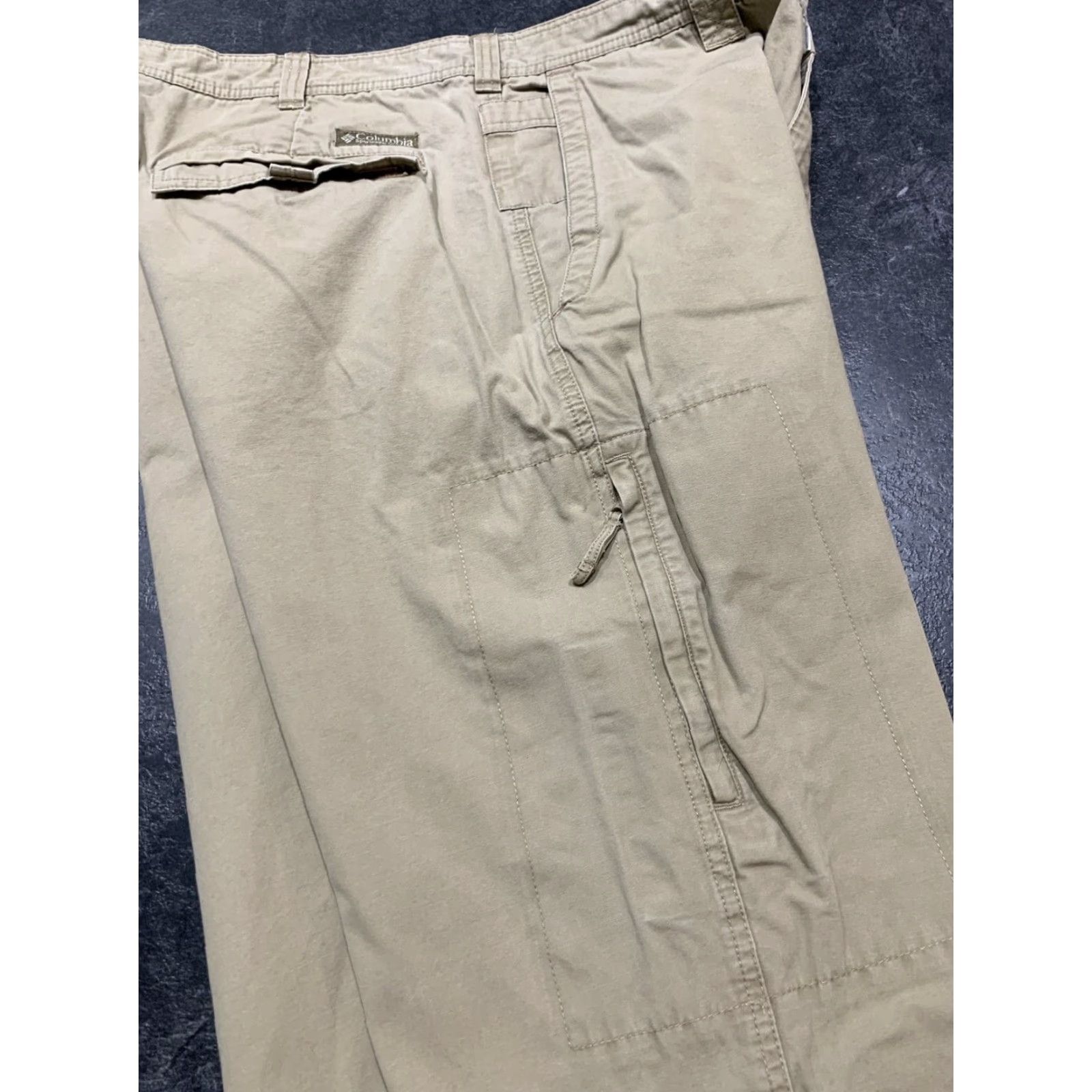 Vintage Columbia Pants Mens 36x32 Beige Hiking Cargo Size US 36 / EU 52 - 5 Thumbnail