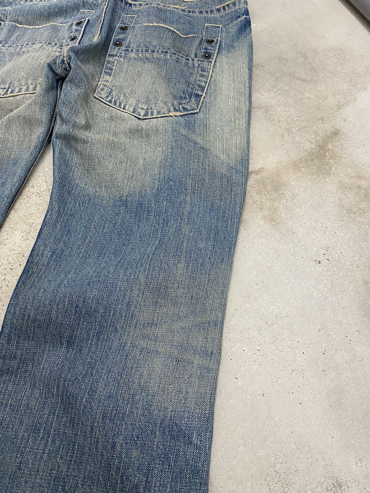 Hysteric Glamour Just Amorica Denim Style Mud Washed Light Jean Clawn Mark Size US 28 / EU 44 - 11 Thumbnail