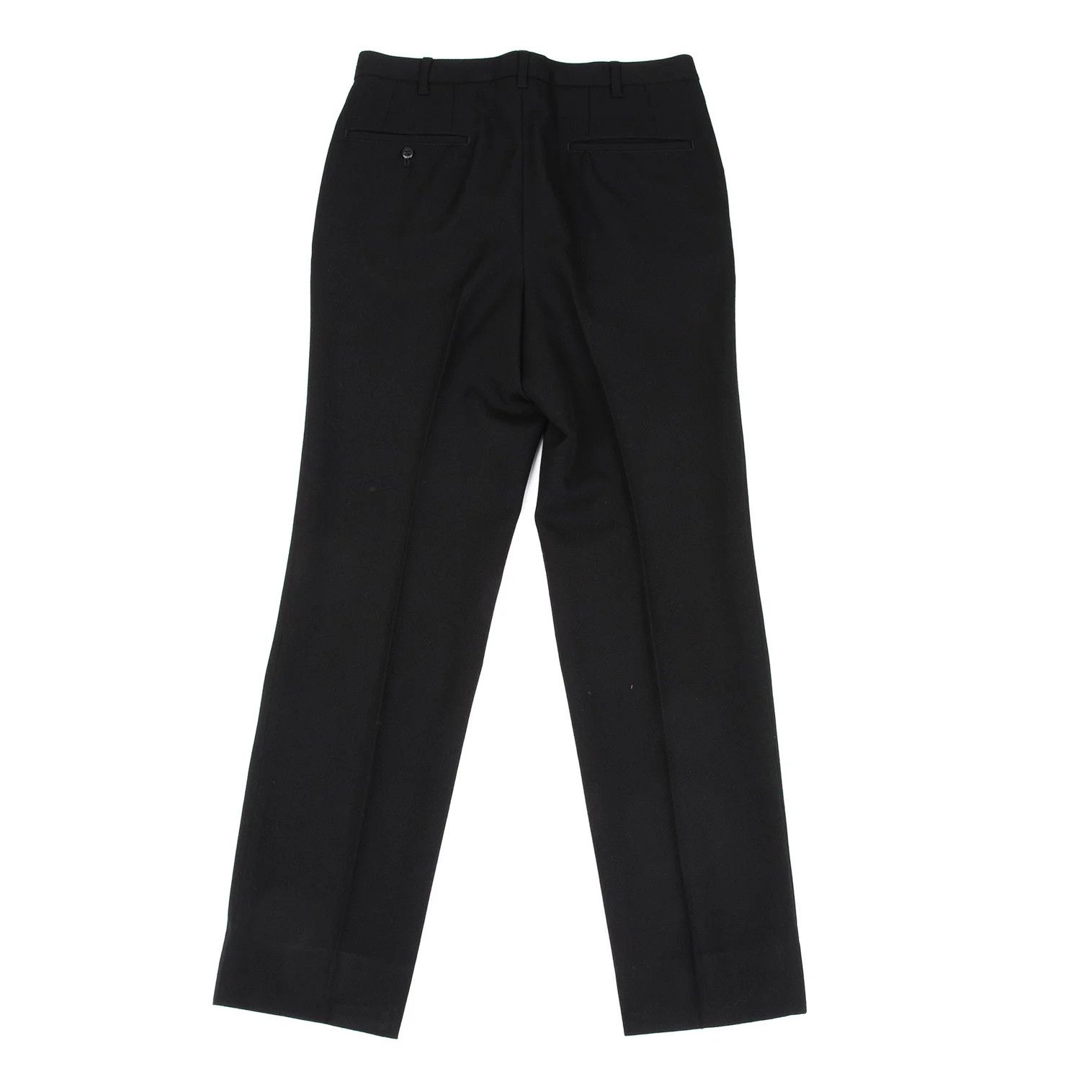 Yohji Yamamoto Yohji Yamamoto Wool Tuck Straight Pants Black size 3 Size US 34 / EU 50 - 9 Thumbnail