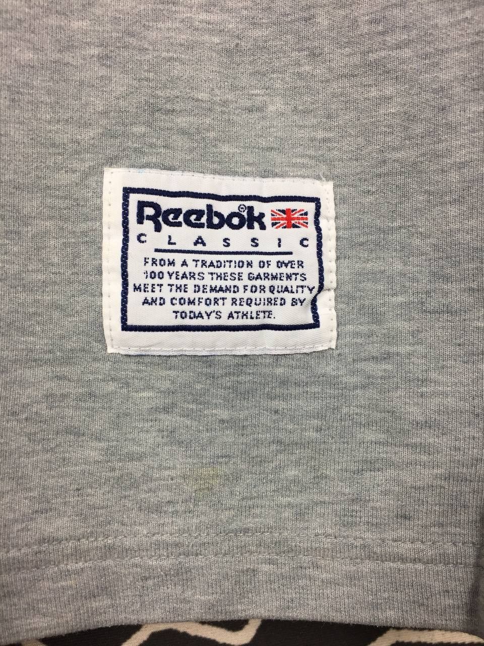 Reebok × Vintage Vtg Reebok Classic UK Flag Embroidered Logo Sweatshirt Size US M / EU 48-50 / 2 - 7 Thumbnail