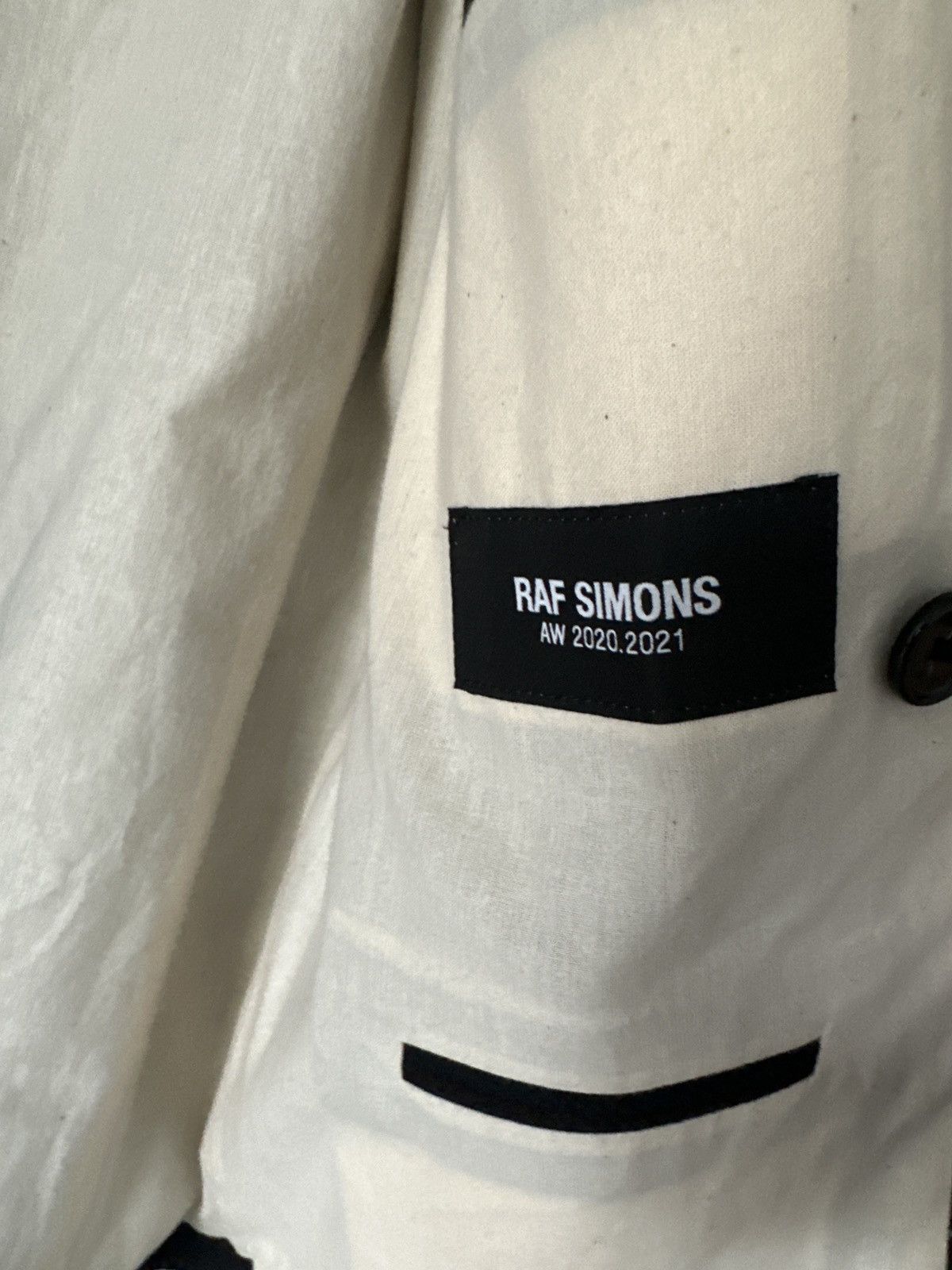 Raf Simons Boxy Smoking Blazer AW20-21 Size 46R - 5 Thumbnail