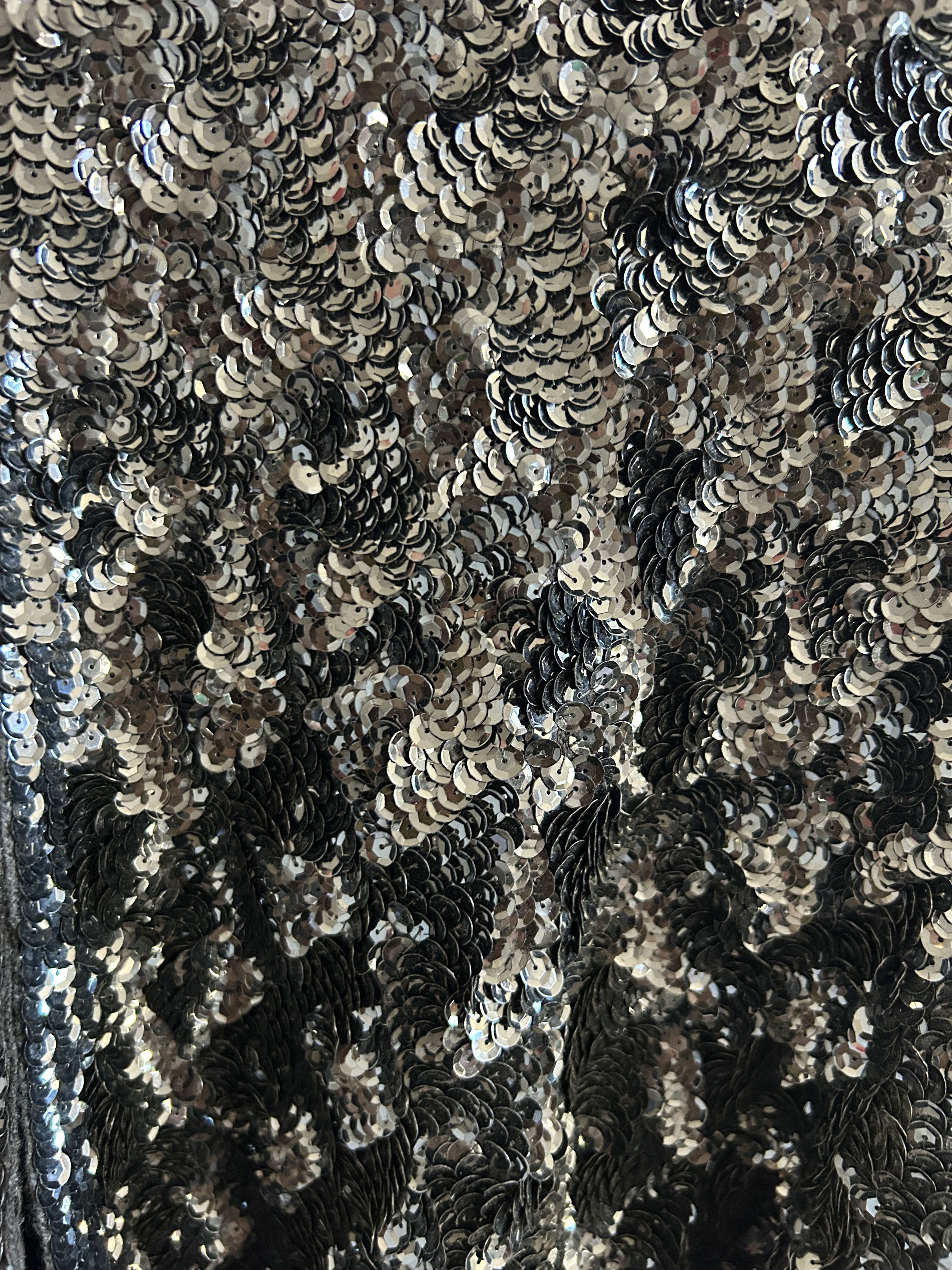 Vintage Vintage 80s Black Sequin Jacket Size L / US 10 / IT 46 - 10 Thumbnail