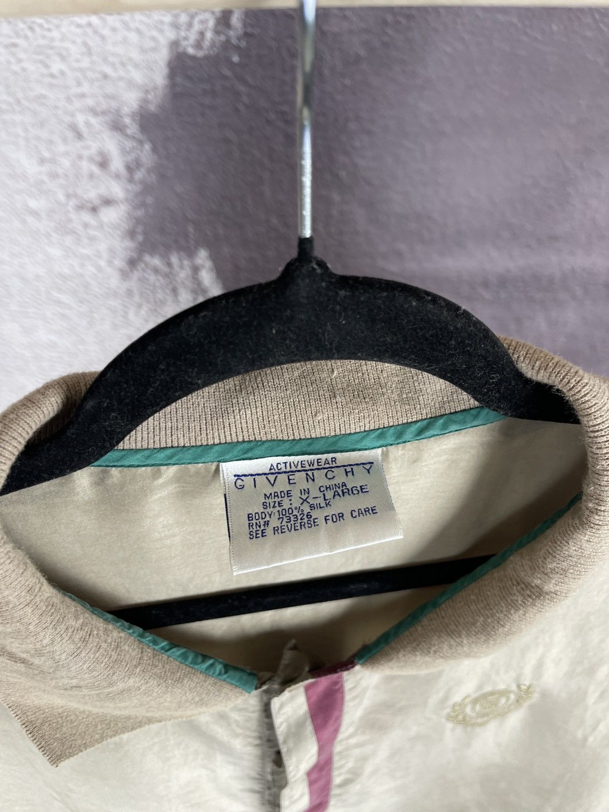 Givenchy Givenchy vintage Activewear 100% Silk multicolour polo Size US XL / EU 56 / 4 - 11 Thumbnail