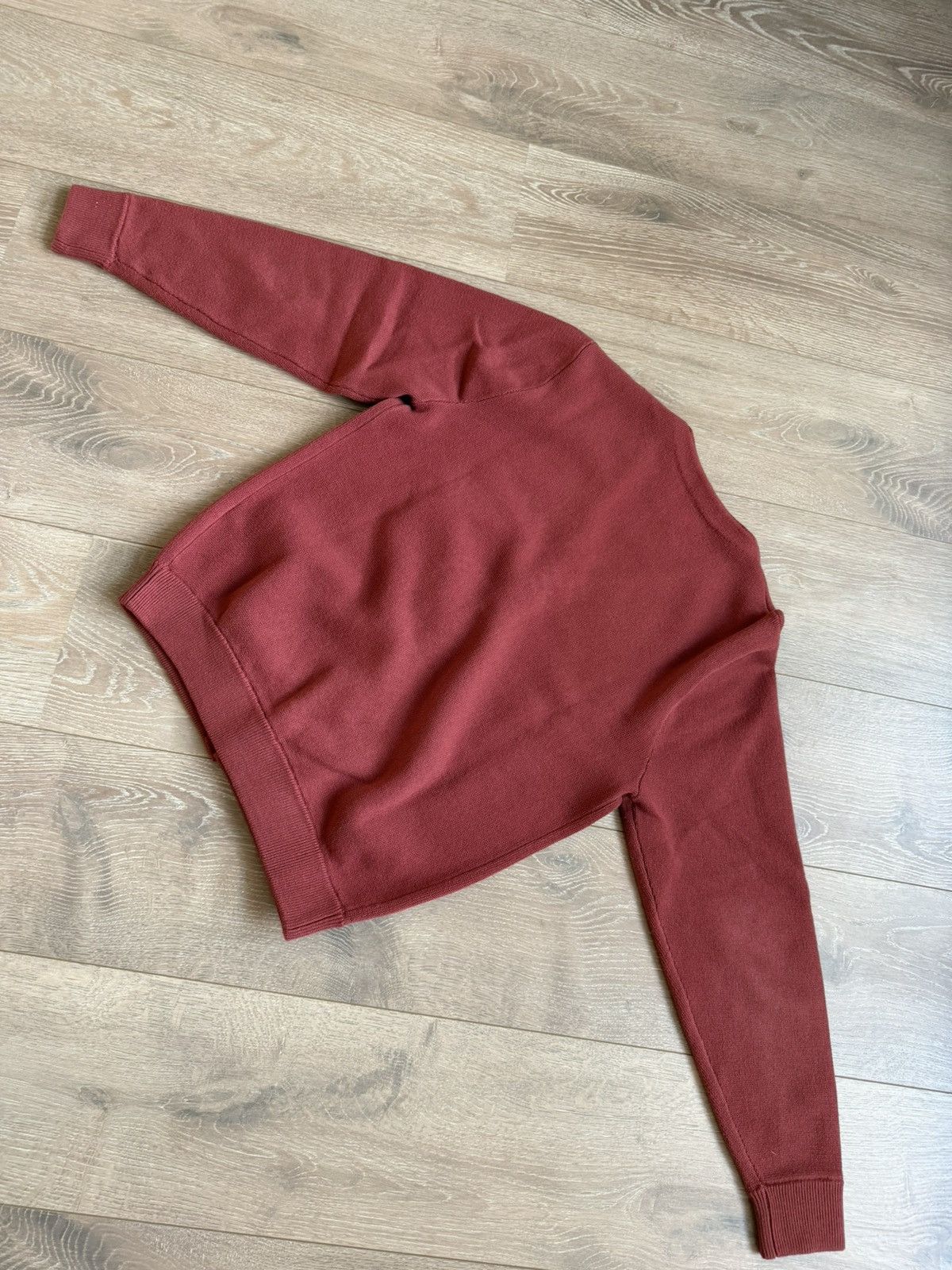 Aime Leon Dore aime leon dore burgundy cardigan / vest small Size US S / EU 44-46 / 1 - 8 Thumbnail