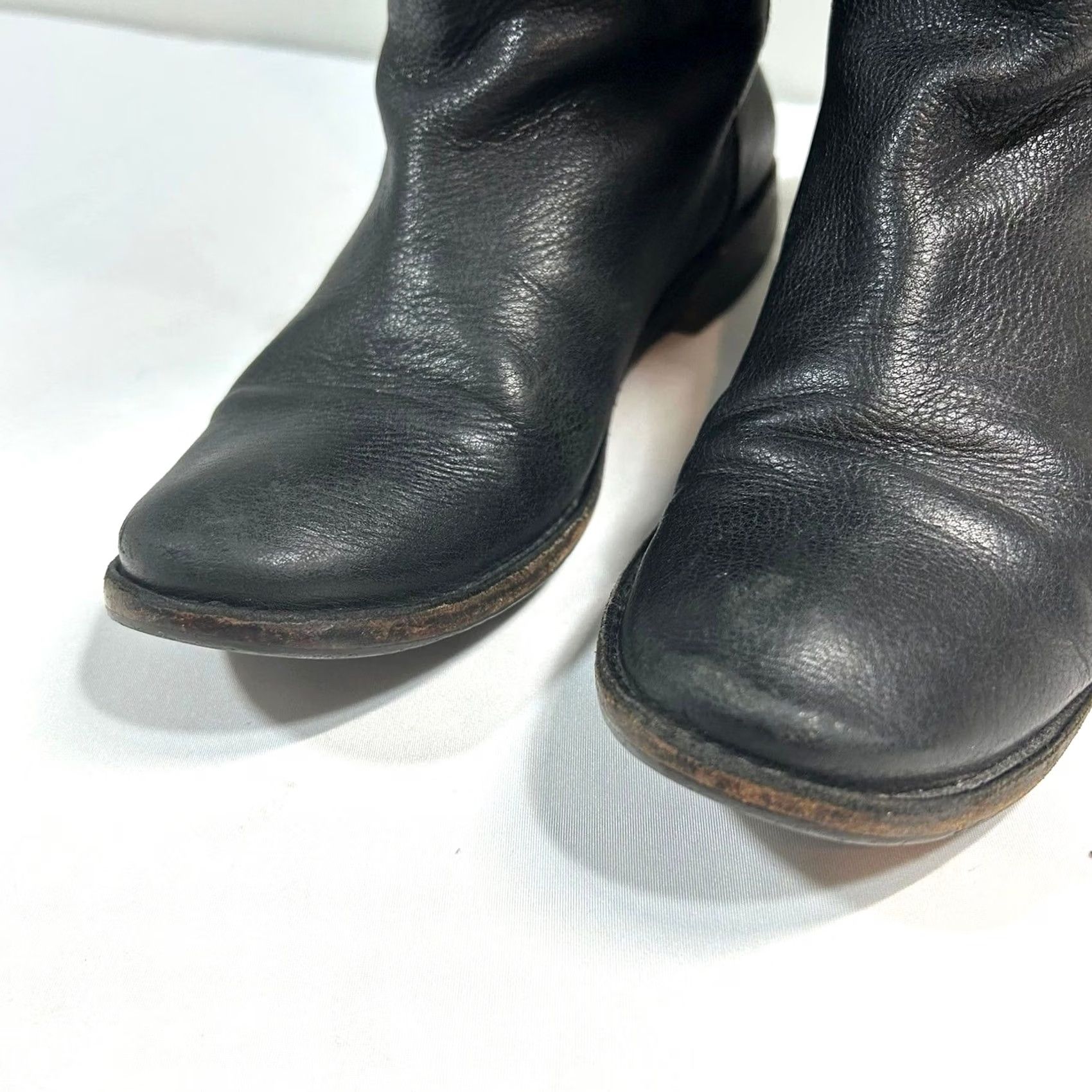 Frye Frye Leather Tall Riding Boots Women Size 6 Black Size US 6 / IT 36 - 4 Thumbnail