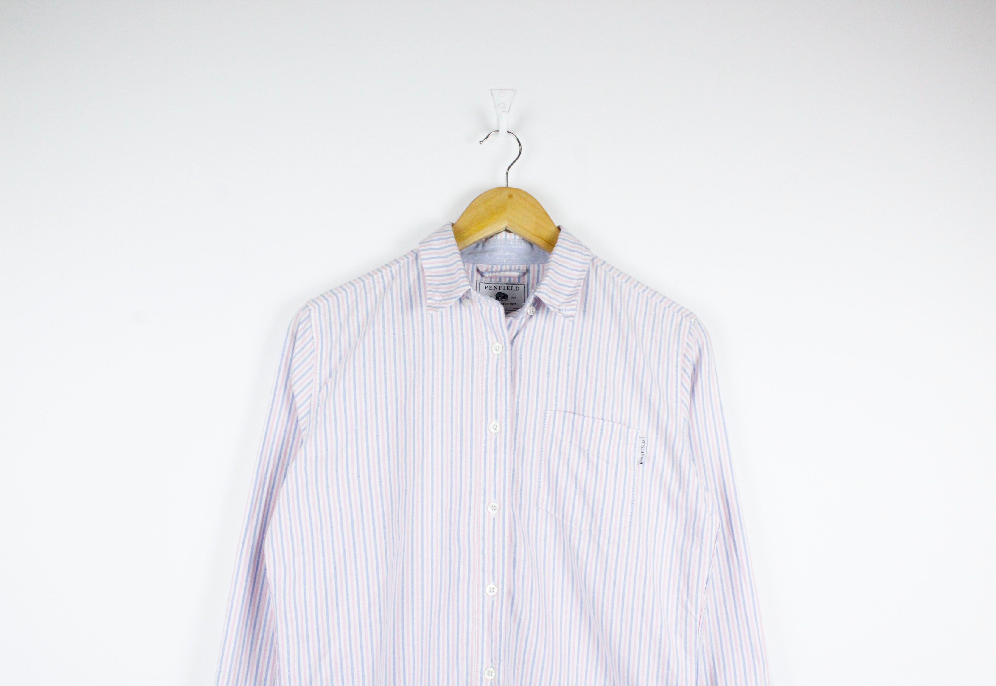 Penfield Penfield Multicolor Striped Flannel Oxford Shirt Size M / US 6-8 / IT 42-44 - 3 Thumbnail
