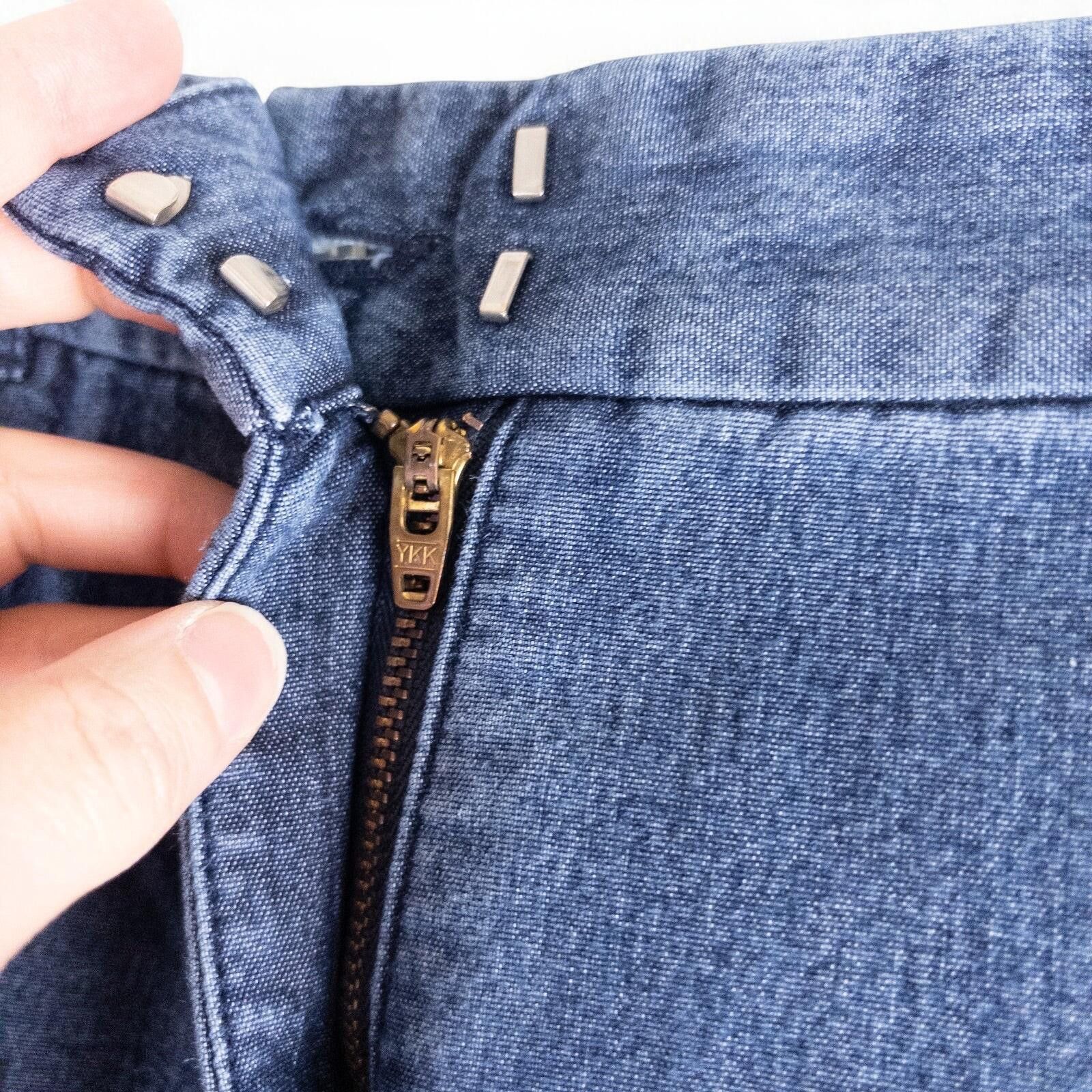 Other Geoffrey Beene Sport Blue Solid Jeans Womens 8 Medium Size 30" / US 8 / IT 44 - 5 Thumbnail