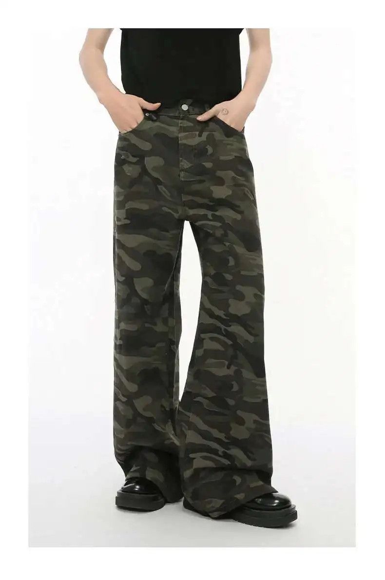 Japanese Brand Baggy Camo Jeans Asian Style Size US 34 / EU 50 - 1 Thumbnail