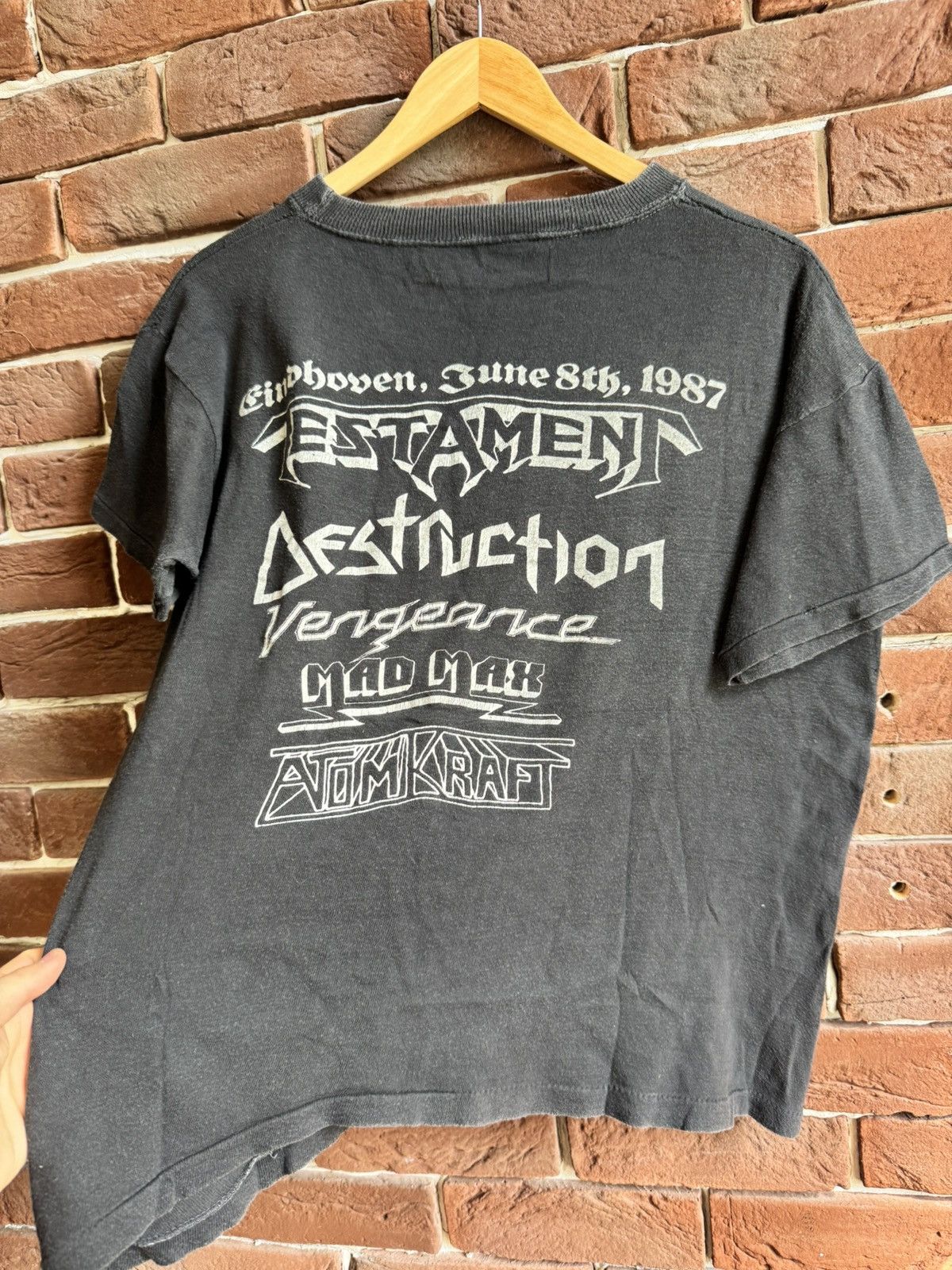 Band Tees 1987 Vintage Dynamo Open Air Metal Festival Tee Band Grail Size US M / EU 48-50 / 2 - 6 Thumbnail