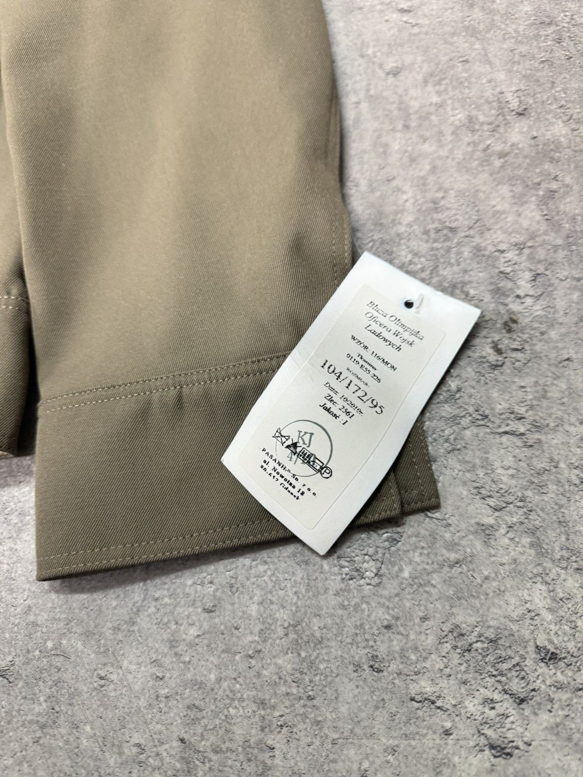 Japanese Brand ᶠᵃⁿᶜʸᵍᵘʸ NWT Vintage Military Jacket Boxy Y2K Polizei Size US M / EU 48-50 / 2 - 4 Thumbnail