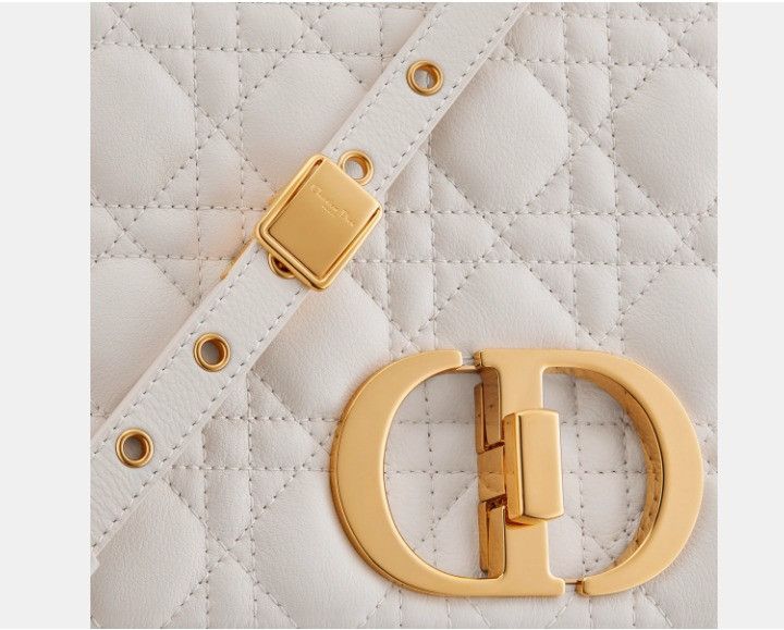 Dior o1w1db10325 Size: OS / M9243U Large Caro Bag in White Size ONE SIZE - 6 Thumbnail