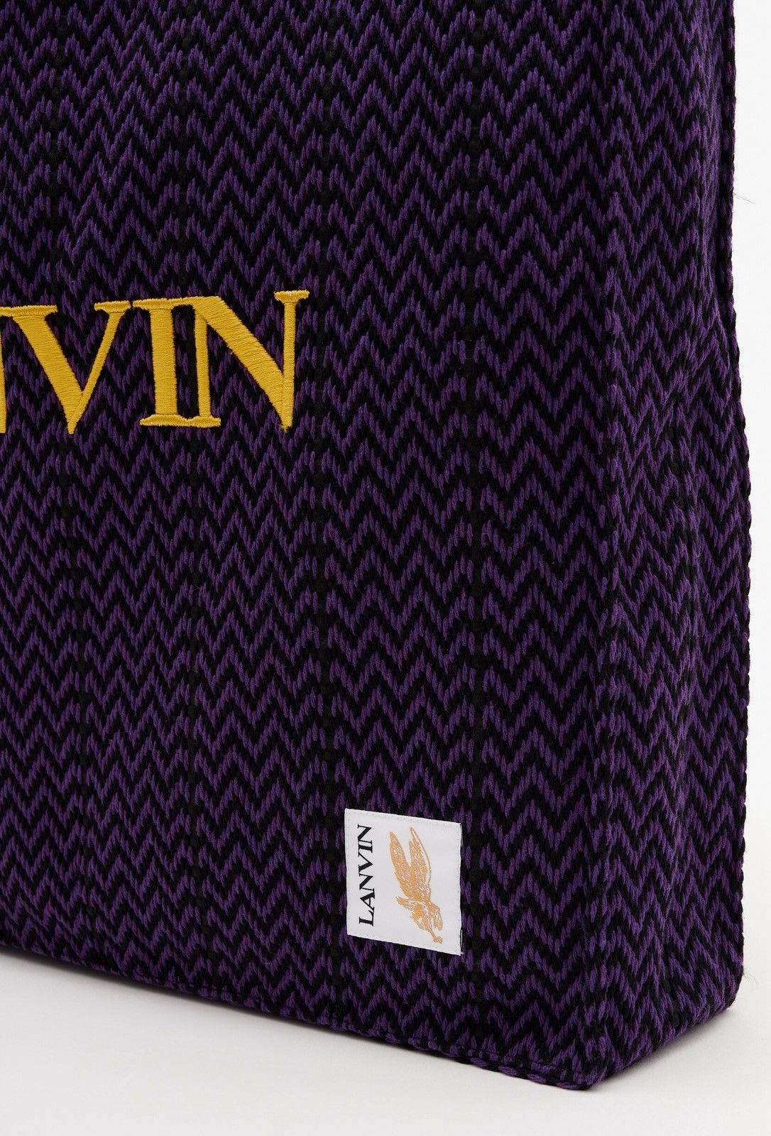 Future × Lanvin Last Size Lanvin x Future Embroidered Curb Shopping Bag Size ONE SIZE - 5 Thumbnail