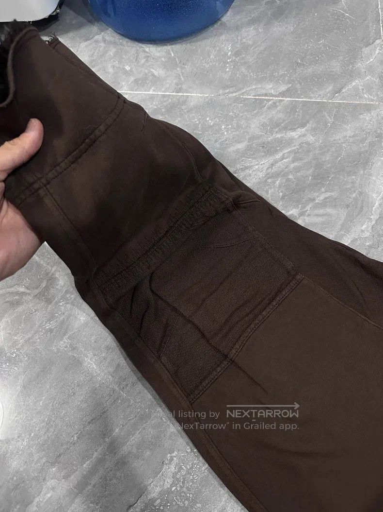 Haider Ackermann Haider Ackermann size L Dark Brown Pleated Destroyed Long P Size US 26 / EU 42 - 7 Thumbnail