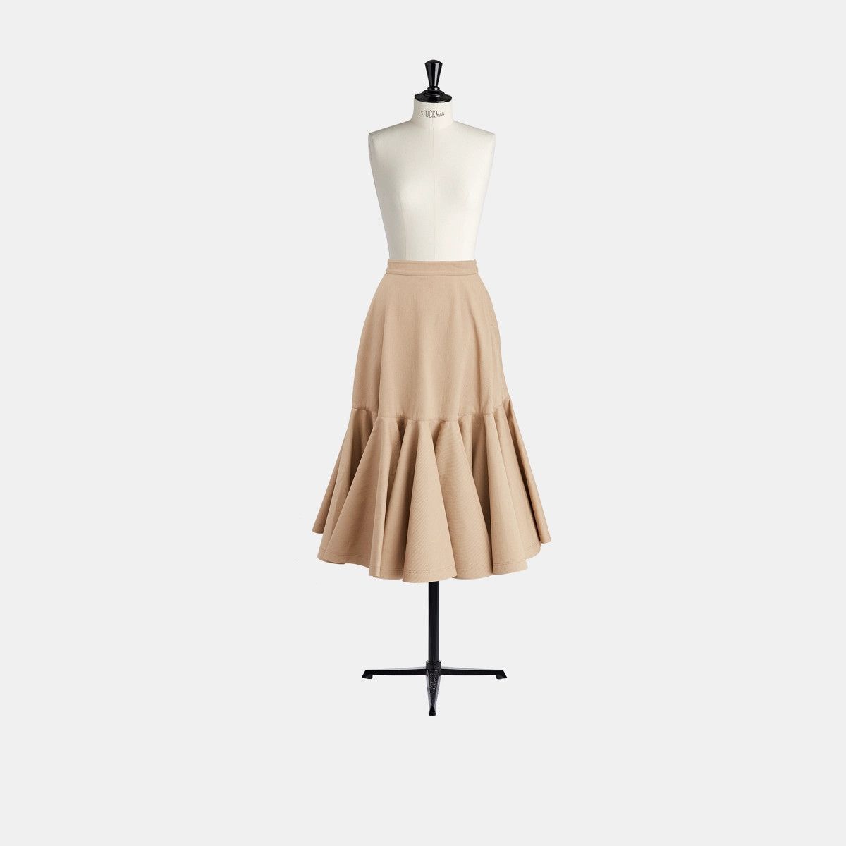 image of Dior O1Bcso1Str0524 Skirt In Beige, Women's (Size 38)