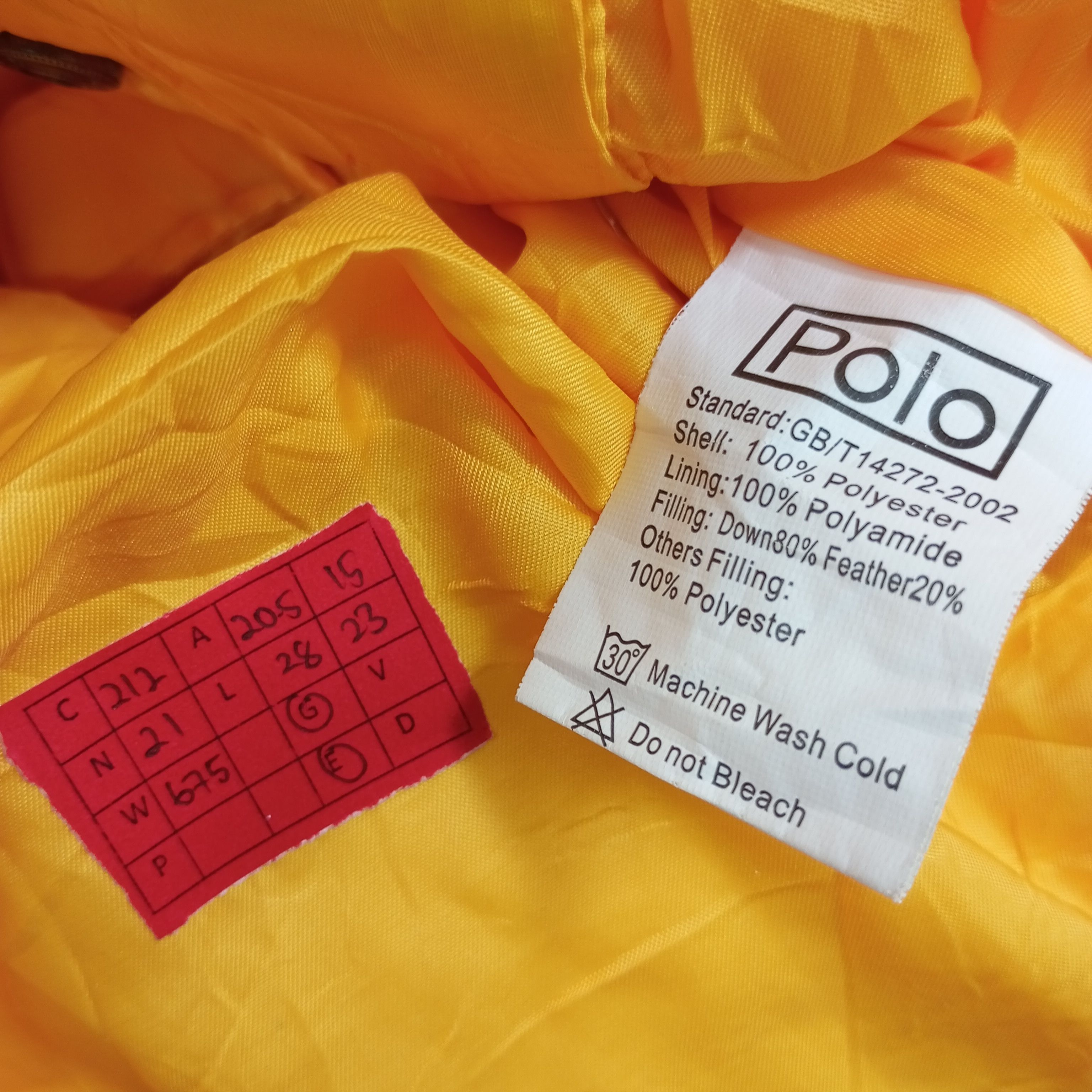 Polo Ralph Lauren × Vintage Polo By Ralph Lauren Great Britain Design Puffer Jacket Size US S / EU 44-46 / 1 - 11 Thumbnail