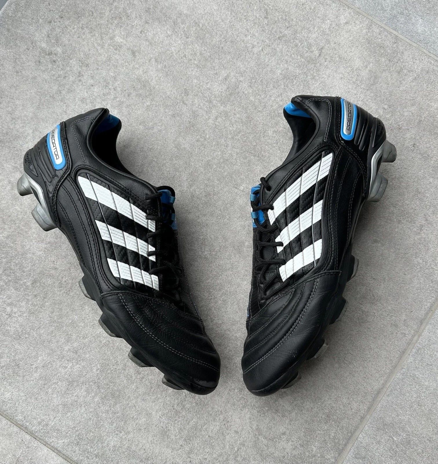 Adidas × Vintage Adidas Predator Absolion FG 2010 Football Soccer Cleats Size US 12.5 / EU 45-46 - 2 Thumbnail