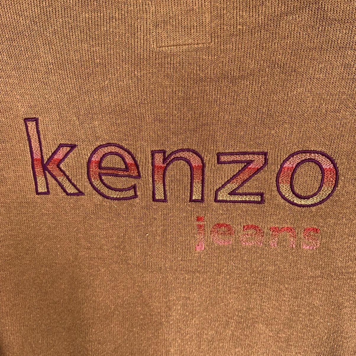 Kenzo Vintage Kenzo Jeans Sweatshirt Size L / US 10 / IT 46 - 8 Thumbnail