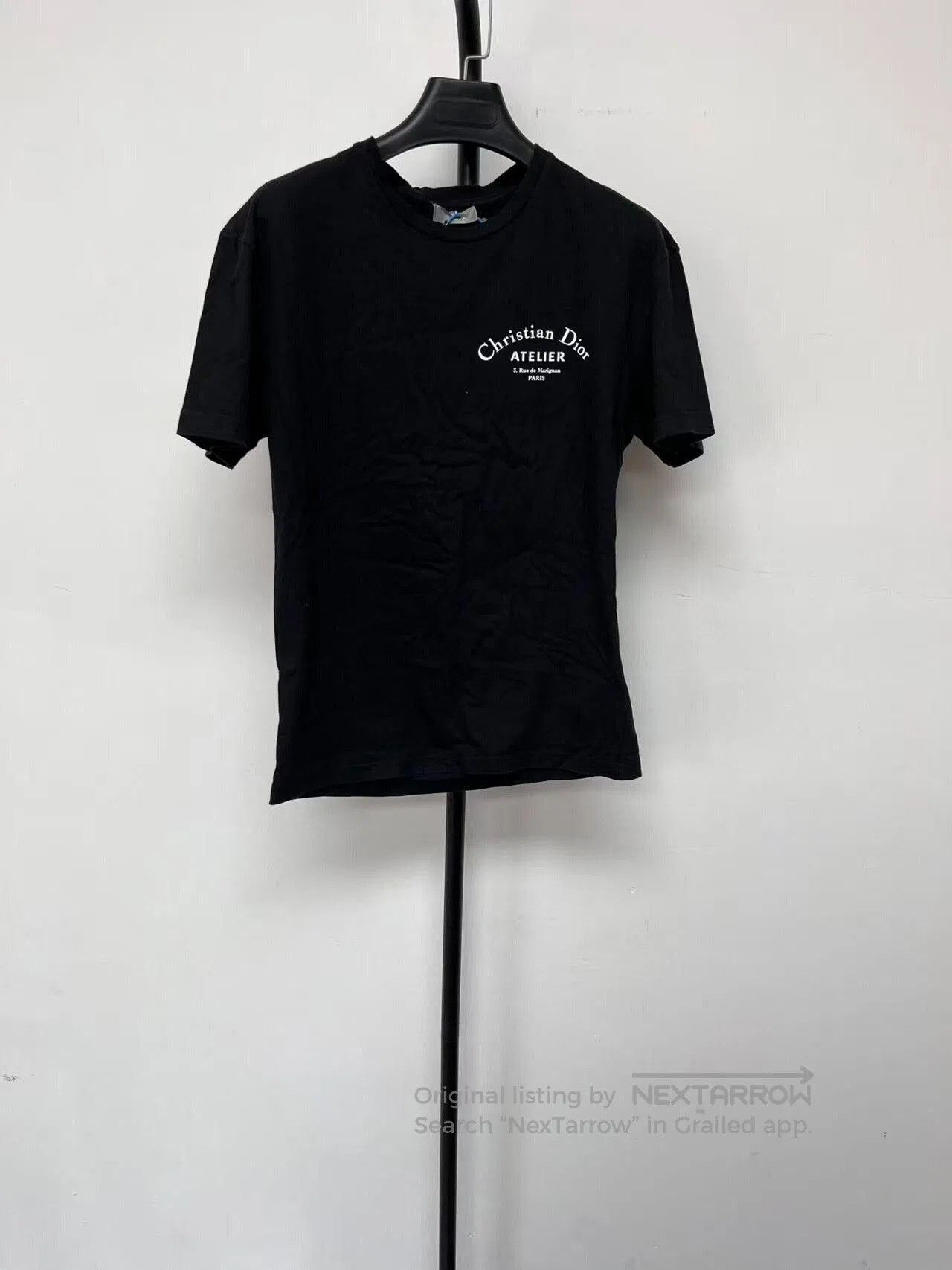 Dior christian dior logo short sleeve t-shirt. Size XXS / US 00 / IT 34 - 1 Thumbnail