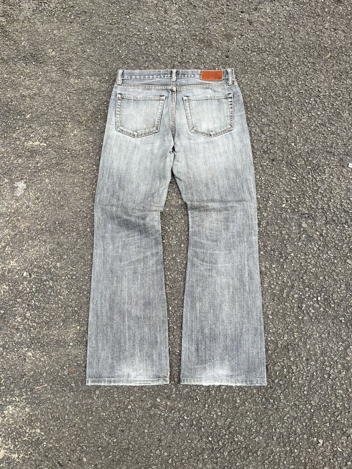 Hysteric Glamour Flared Vintage Faded Jeans Japanese Denim Bootcut Pants Punk Size US 30 / EU 46 - 9 Thumbnail