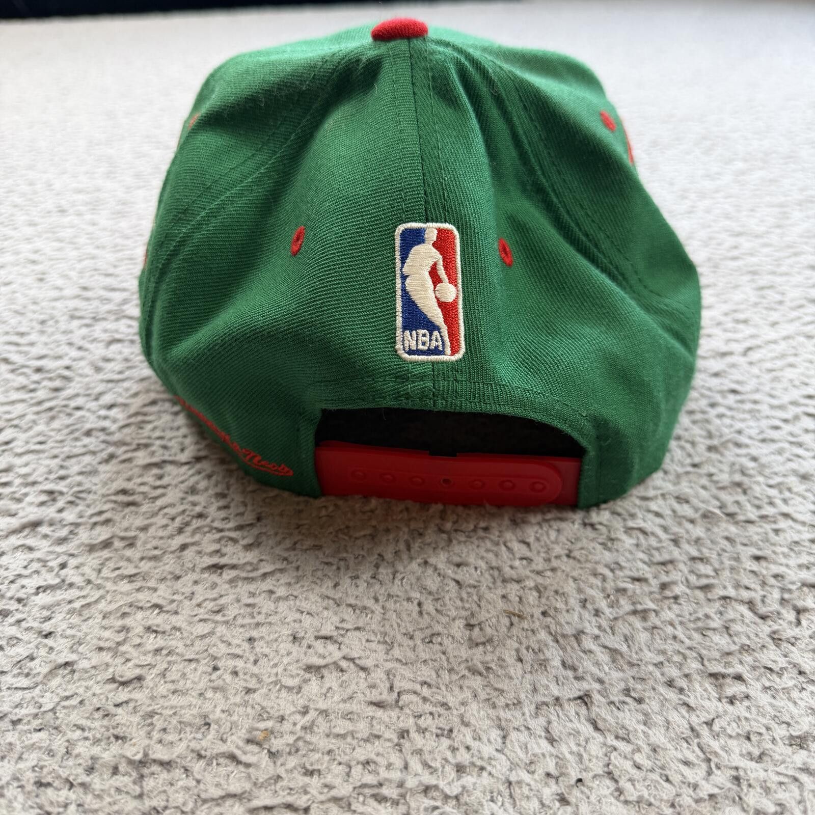 Mitchell & Ness Milwaukee Bucks Mitchell & Ness Hardwood Snapback Hat Cap Size ONE SIZE - 3 Thumbnail