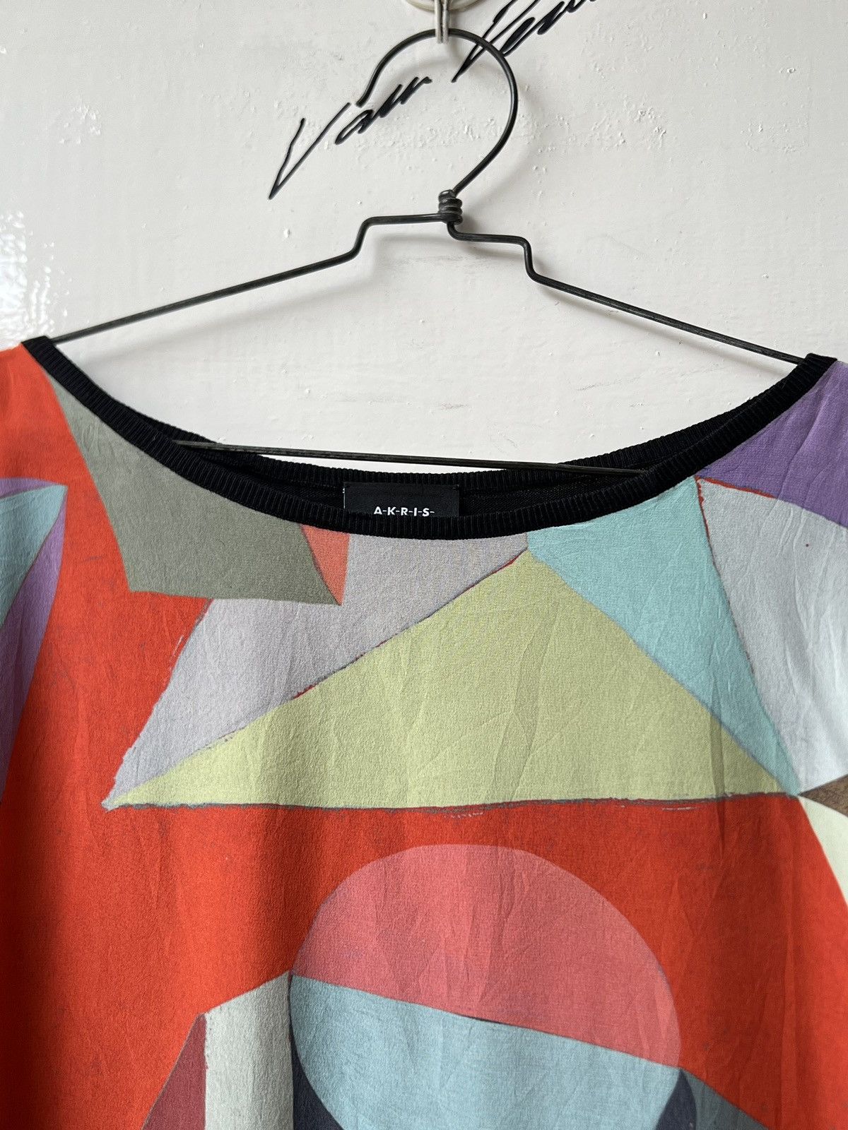 Akris AKRIS Abstract Motive T-shirt Size L / US 10 / IT 46 - 13 Thumbnail