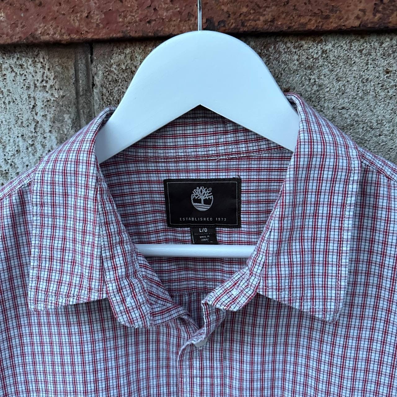 Timberland VTG Timberland Checkered Shirt Button Up Size L Western 00s Size US L / EU 52-54 / 3 - 8 Thumbnail