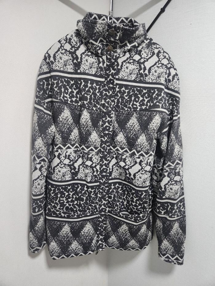 Balmain PIERRE BALMAIN 패턴 믹스 누빔 자켓 Size S / US 4 / IT 40 - 1 Thumbnail