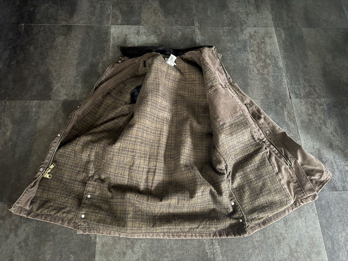 Carhartt Tall Medium Carhartt Brown Duck Canvas Jacket C52 CHT Trench Size US M / EU 48-50 / 2 - 4 Thumbnail